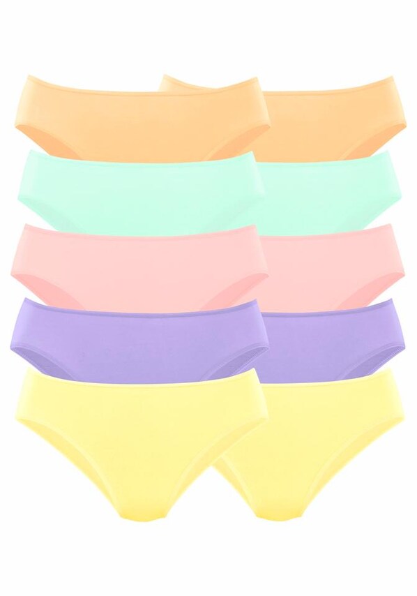 PETITE FLEUR, Slip, sárga, zöld, lila & narancs, 1 kép a 7 közül