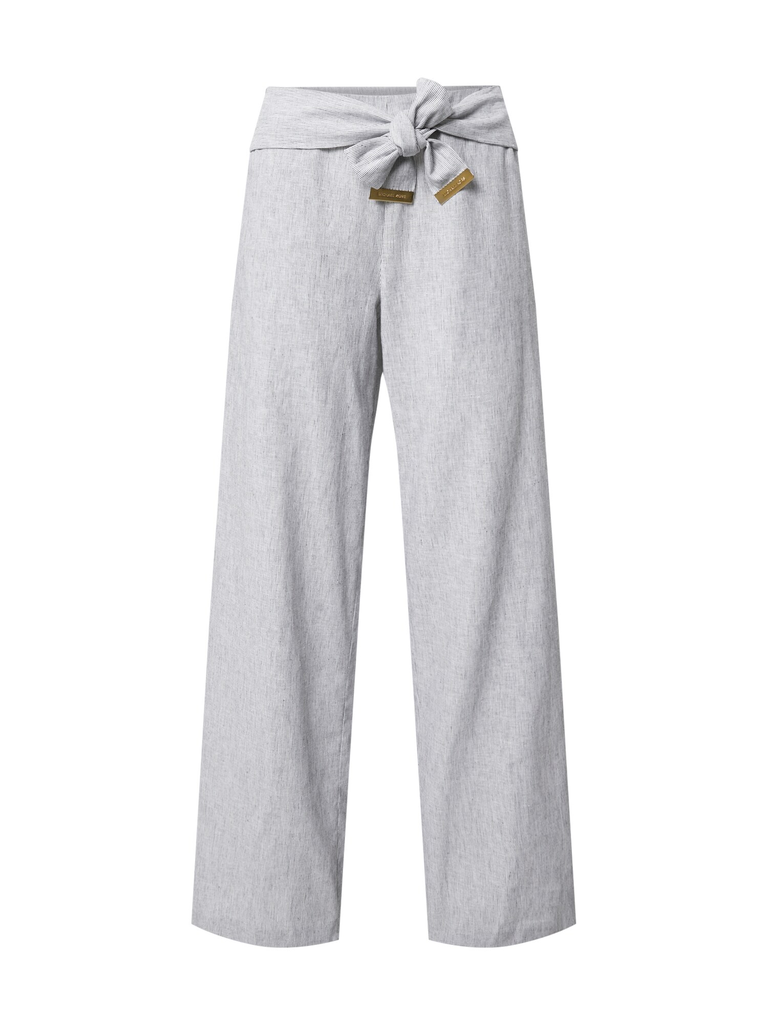 MICHAEL Michael Kors Kelnės 'STRIPE TIE'  balta / tamsiai mėlyna