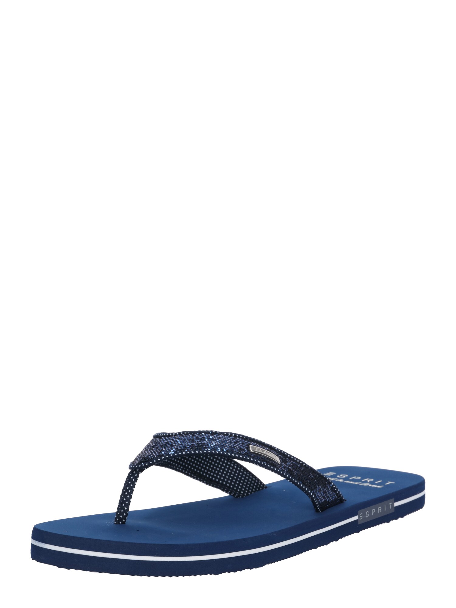Esprit Dames Teenslipper Glitter Navy esprit kopen in de aanbieding