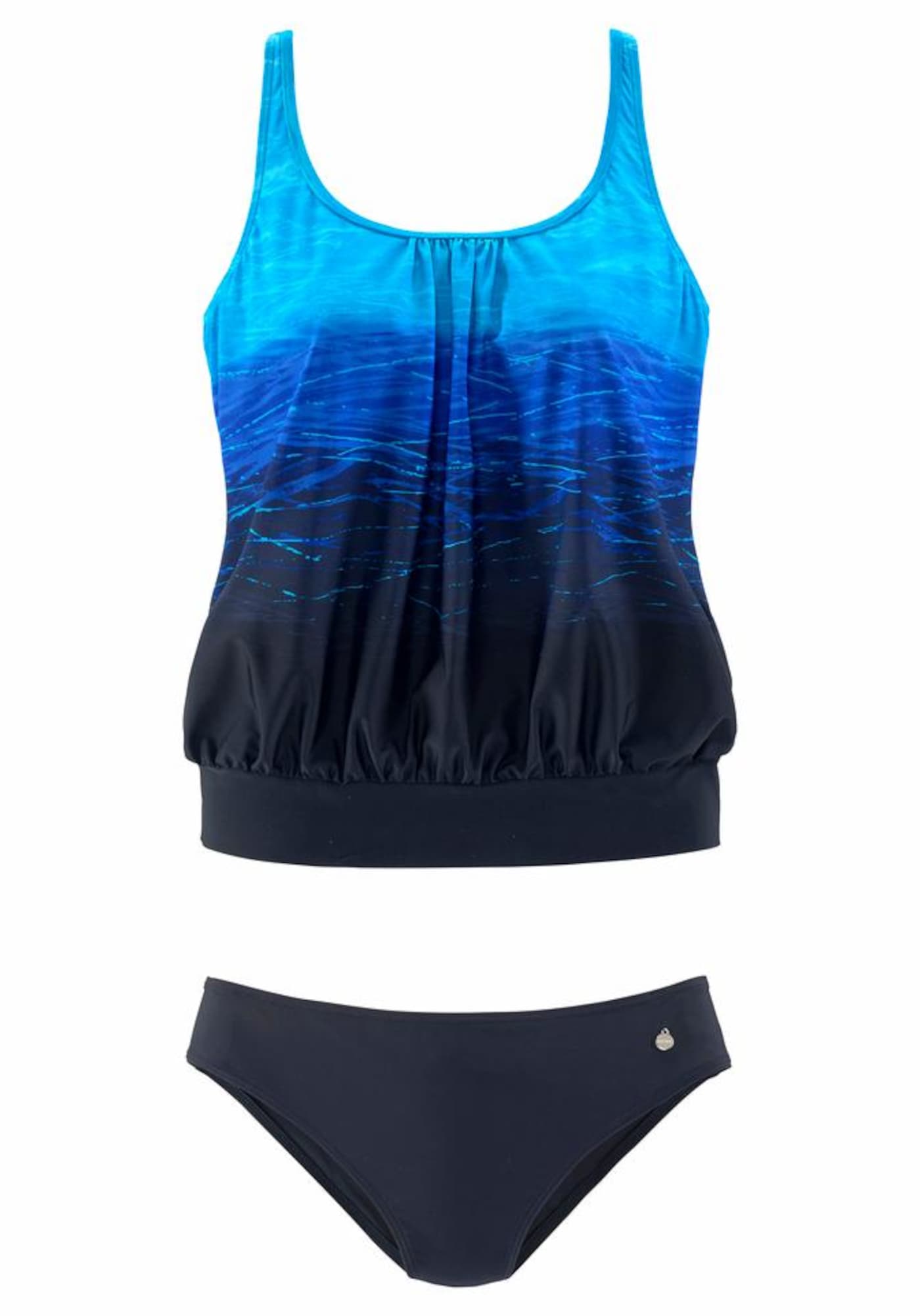 LASCANA Costum de baie Tankini  albastru
