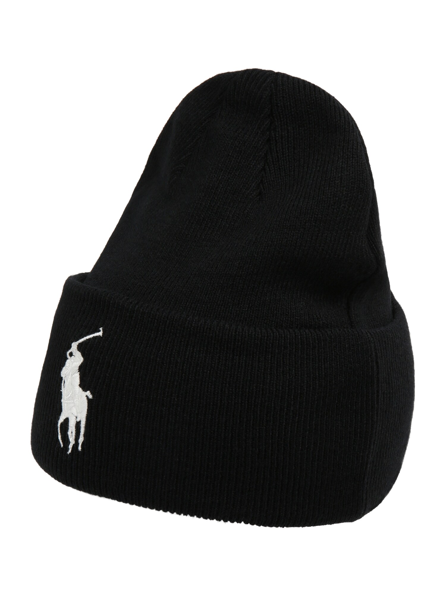POLO RALPH LAUREN Mütze ''''ACRYLIC-BIG PP HAT-HAT'''' schwarz