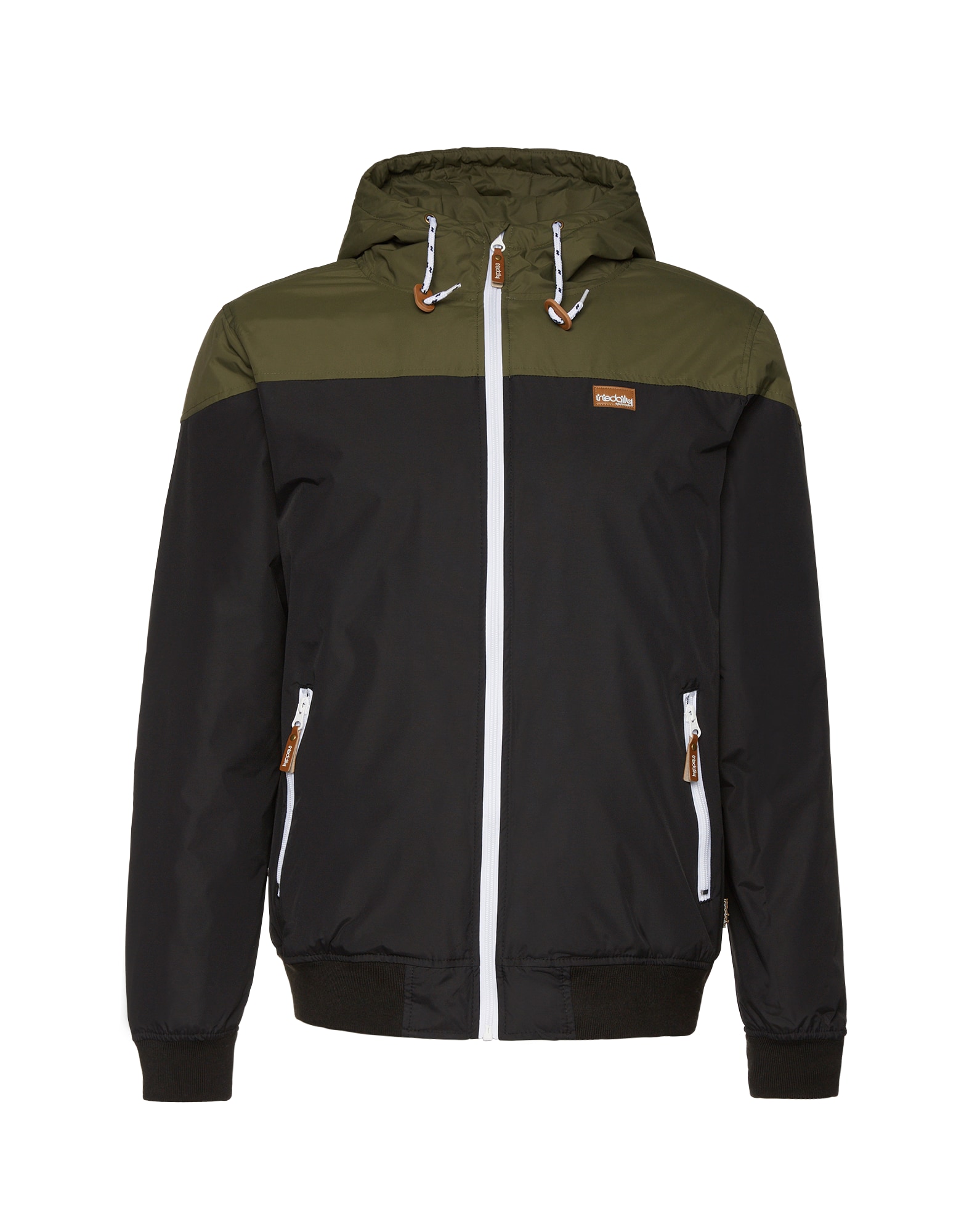 Iriedaily Heren Tussenjas Blauw Olijfgroen iriedaily kopen in de aanbieding