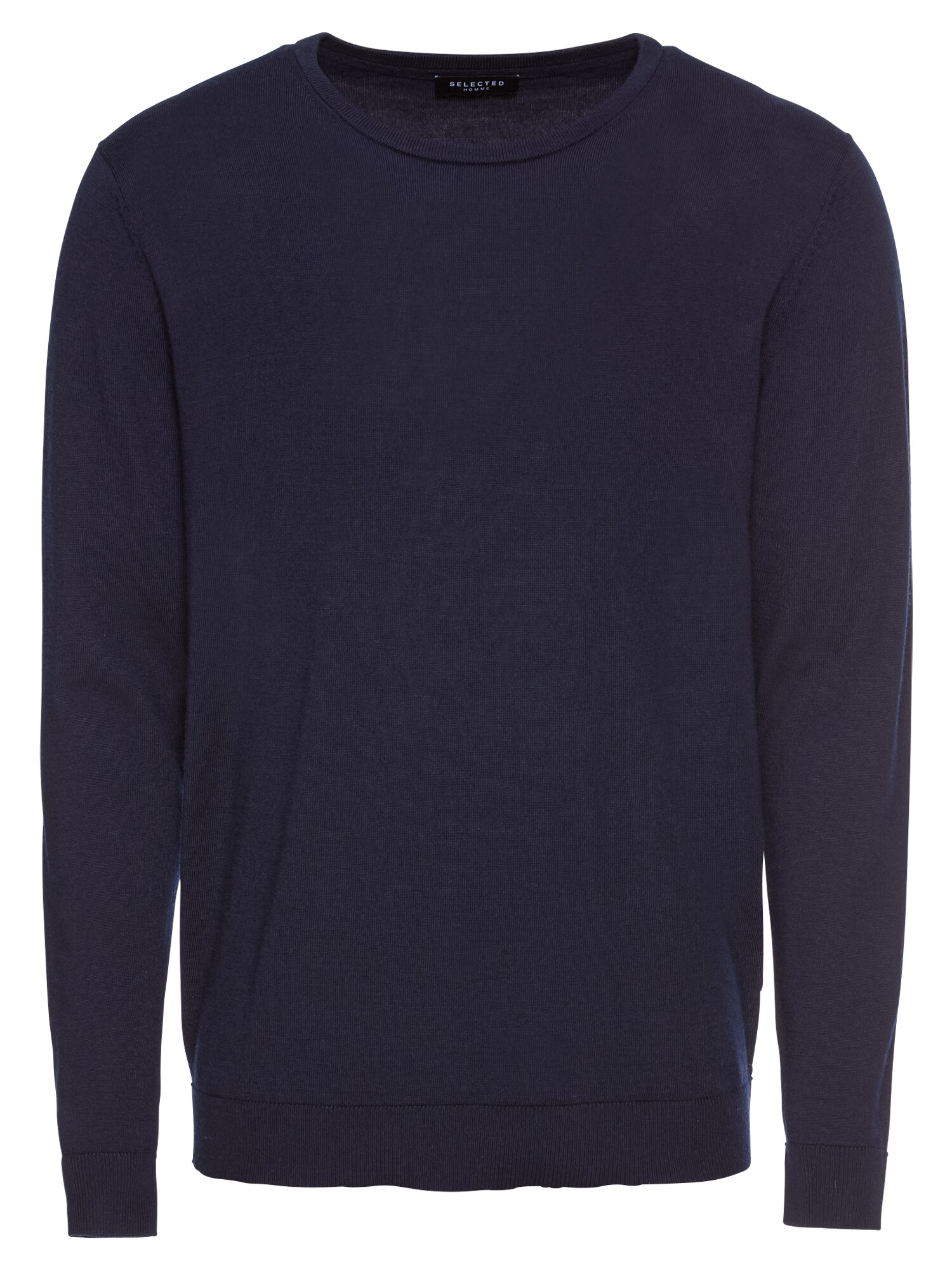 Selected Homme Heren Trui Shdtower Merino Crew Neck Noos Navy selected homme kopen in de aanbieding