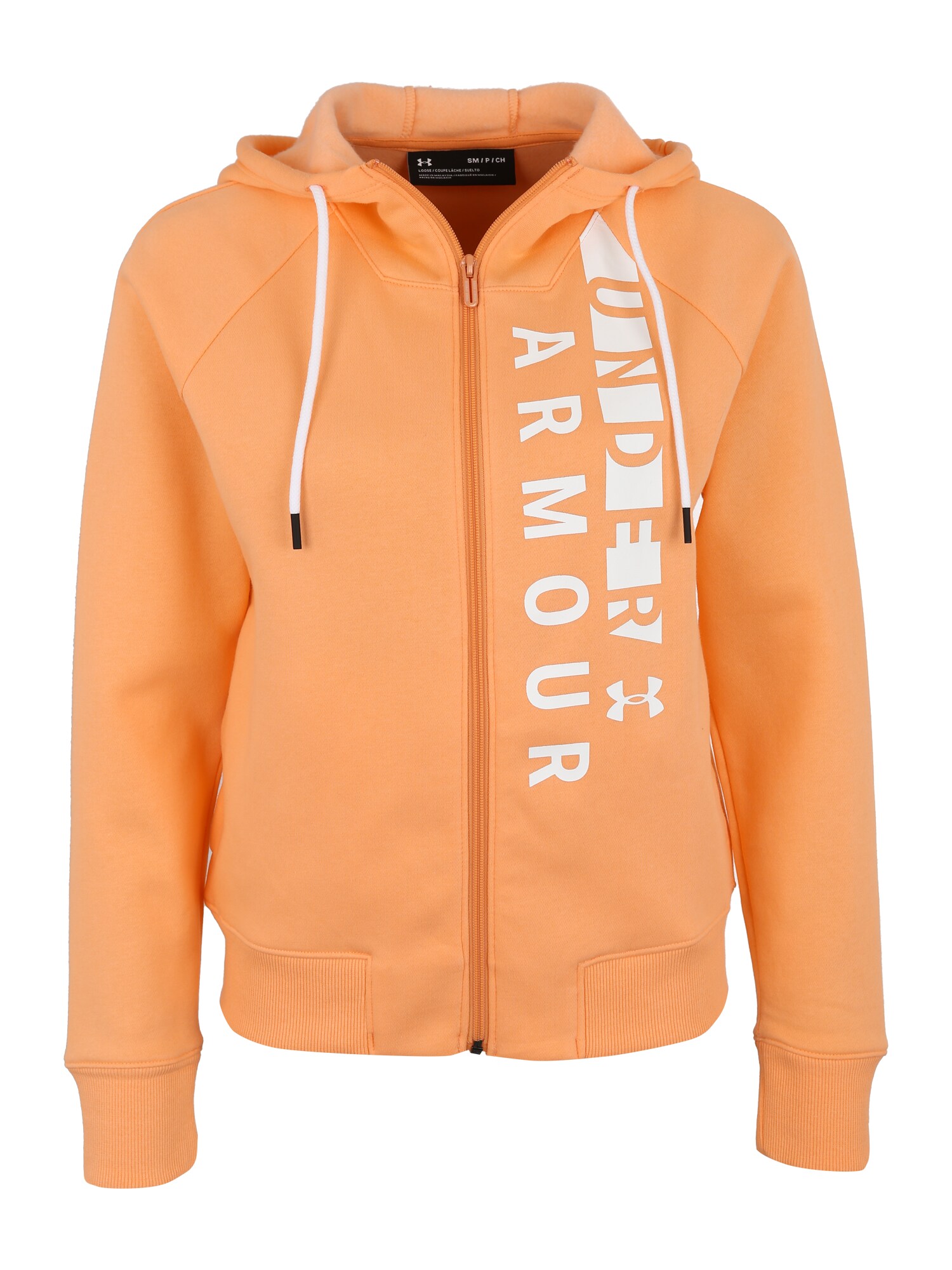Under Armour Dames Sportief Sweatvest Abrikoos under armour kopen in de aanbieding
