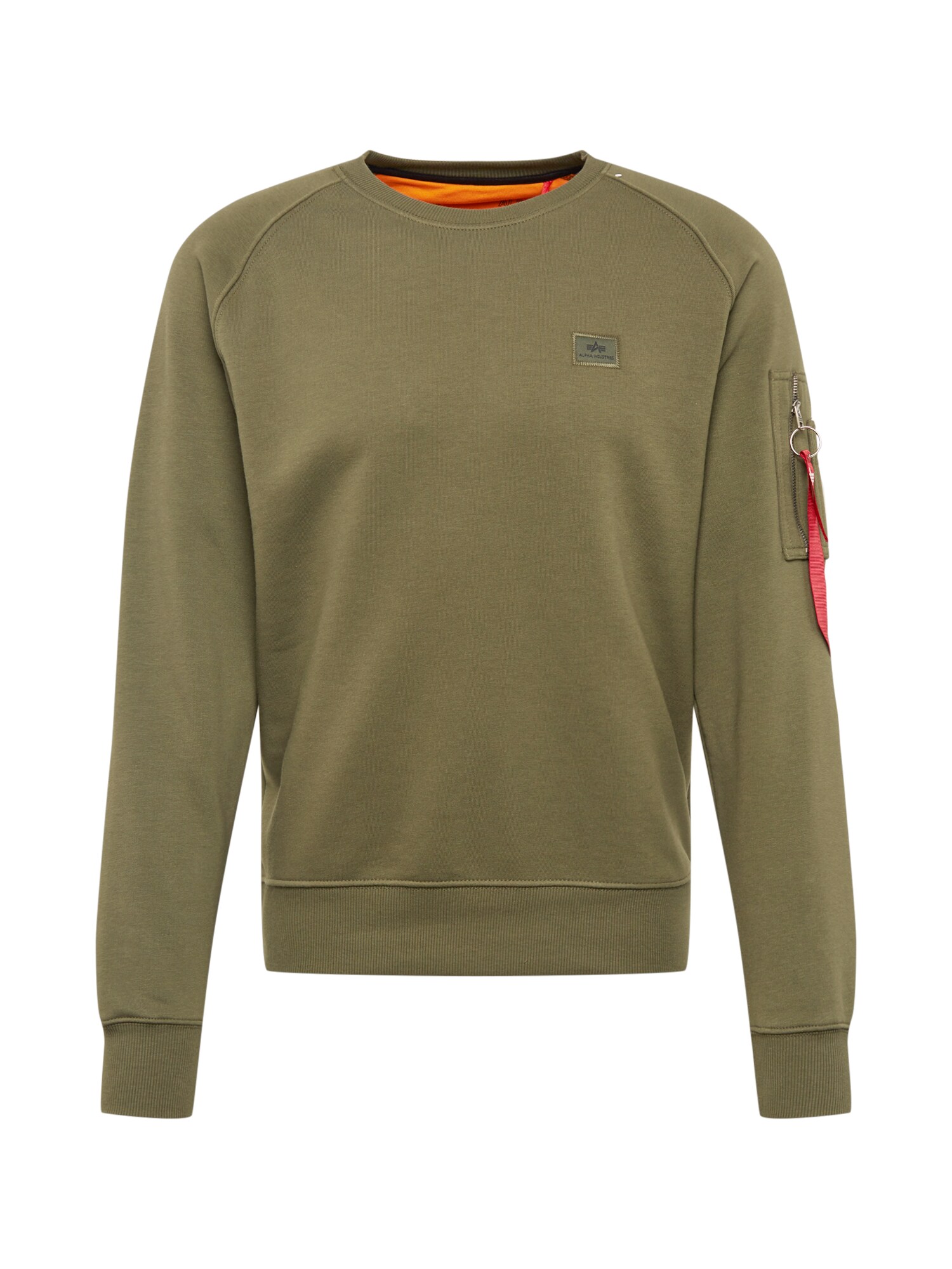 ALPHA INDUSTRIES Megztinis be užsegimo  rusvai žalia