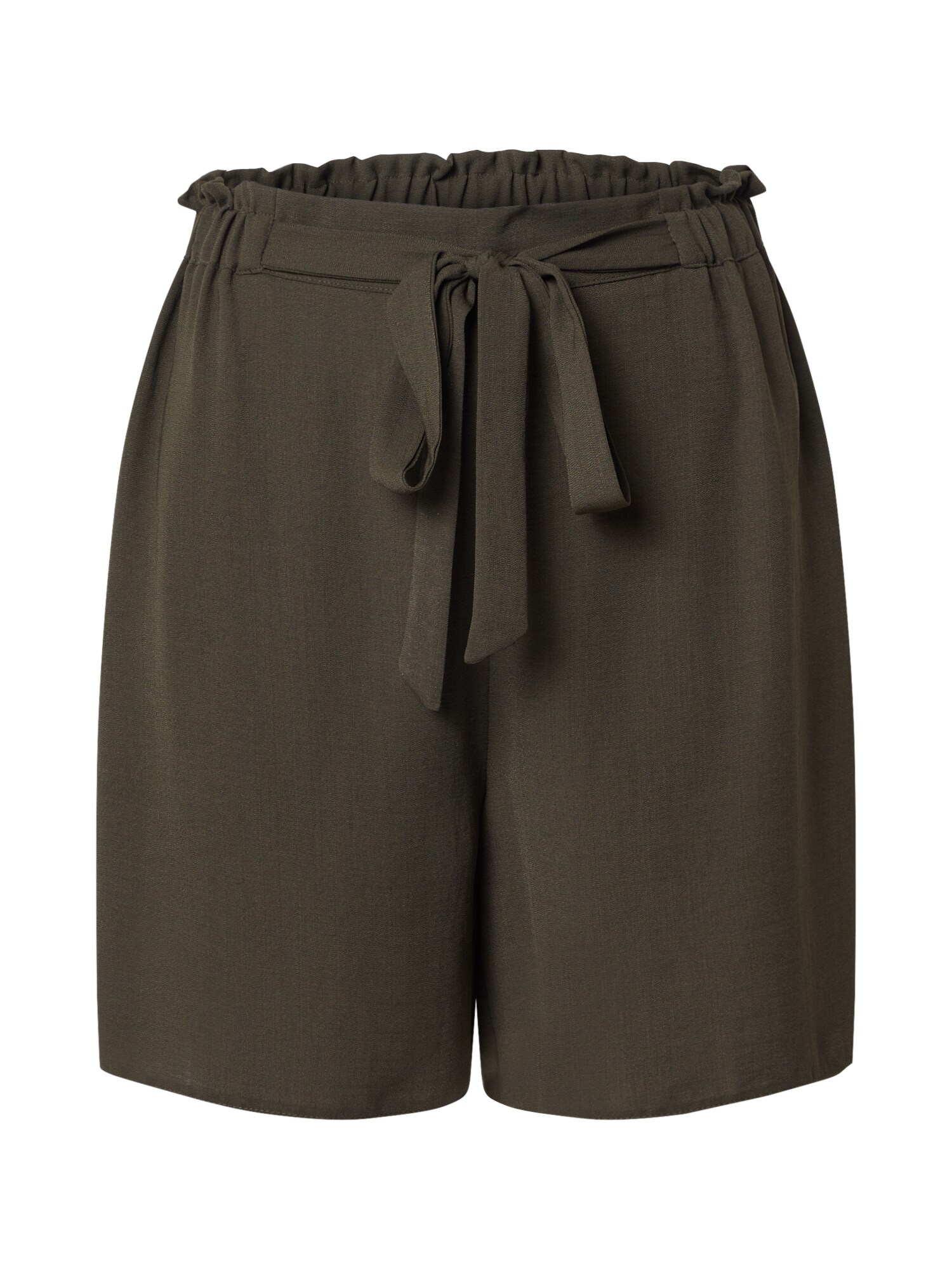 Dorothy Perkins (Tall) Kelnės 'KHAKI TIE WAIST SHORT '  rusvai žalia