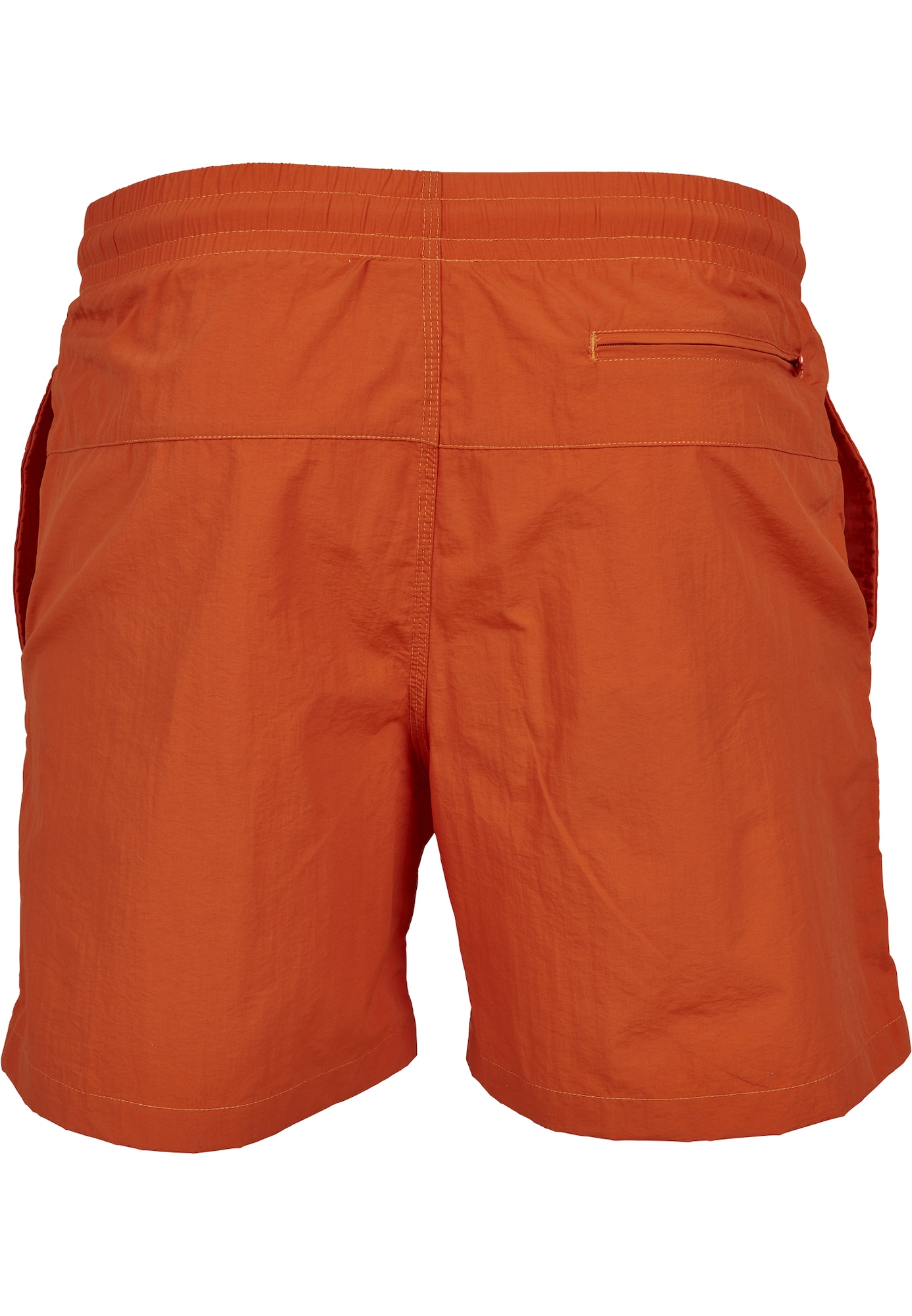Urban Classics Plavecké šortky tmavooranžová (obrázok 4)