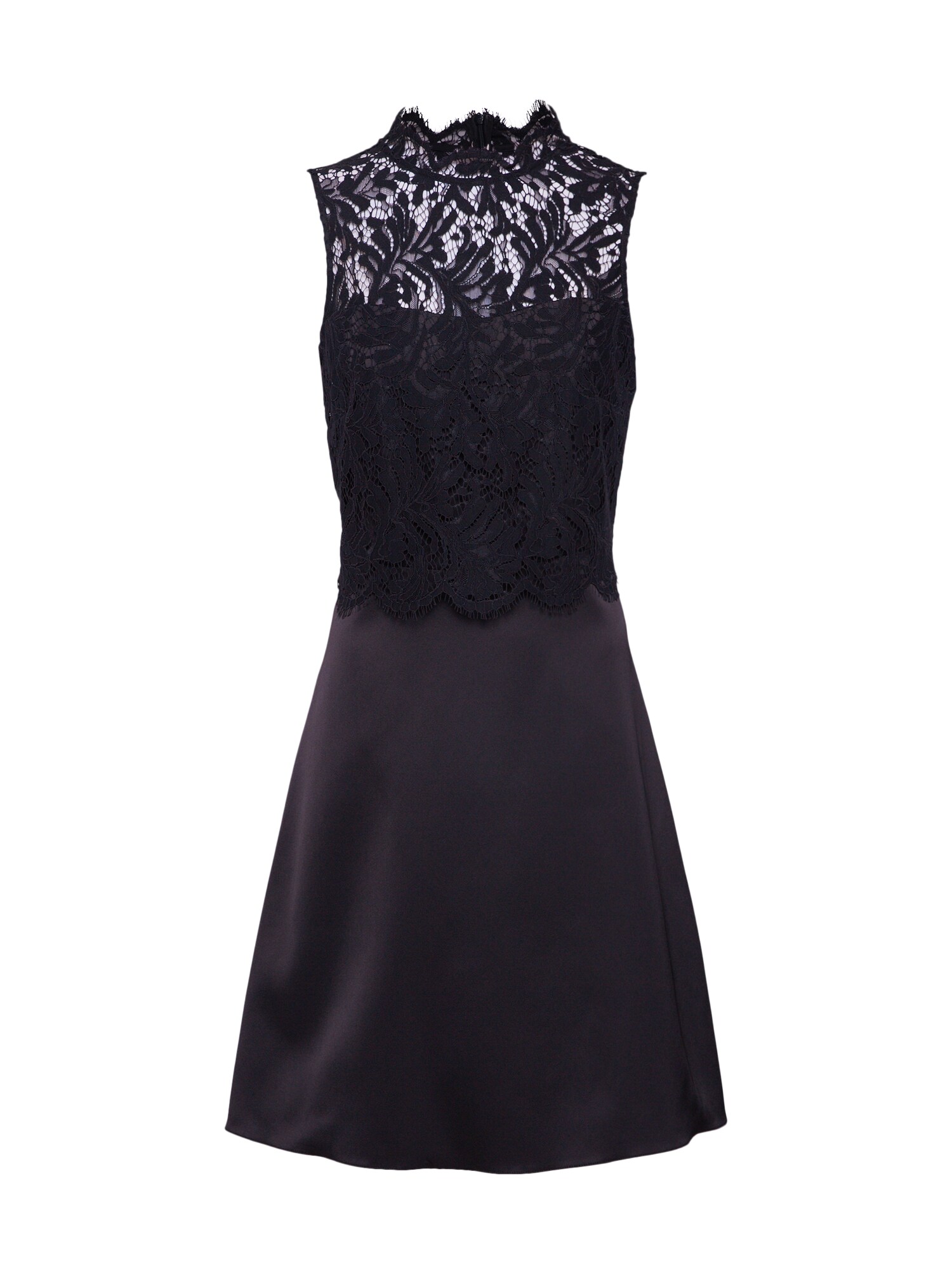 Comma Dames Jurk Satin Pruim comma kopen in de aanbieding