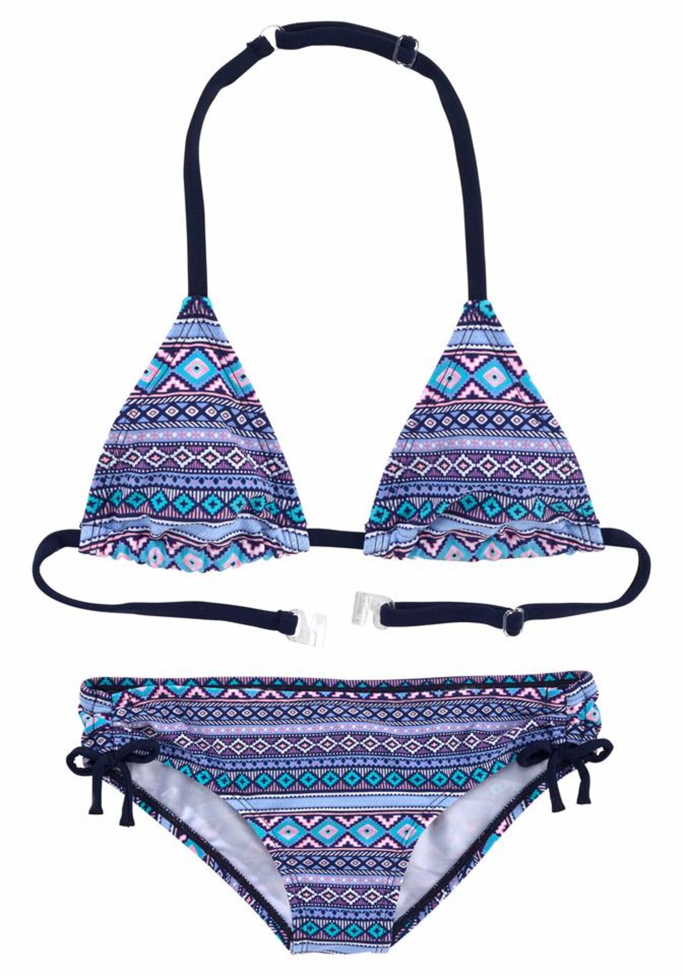 s.Oliver Costum de baie două piese  albastru / lila