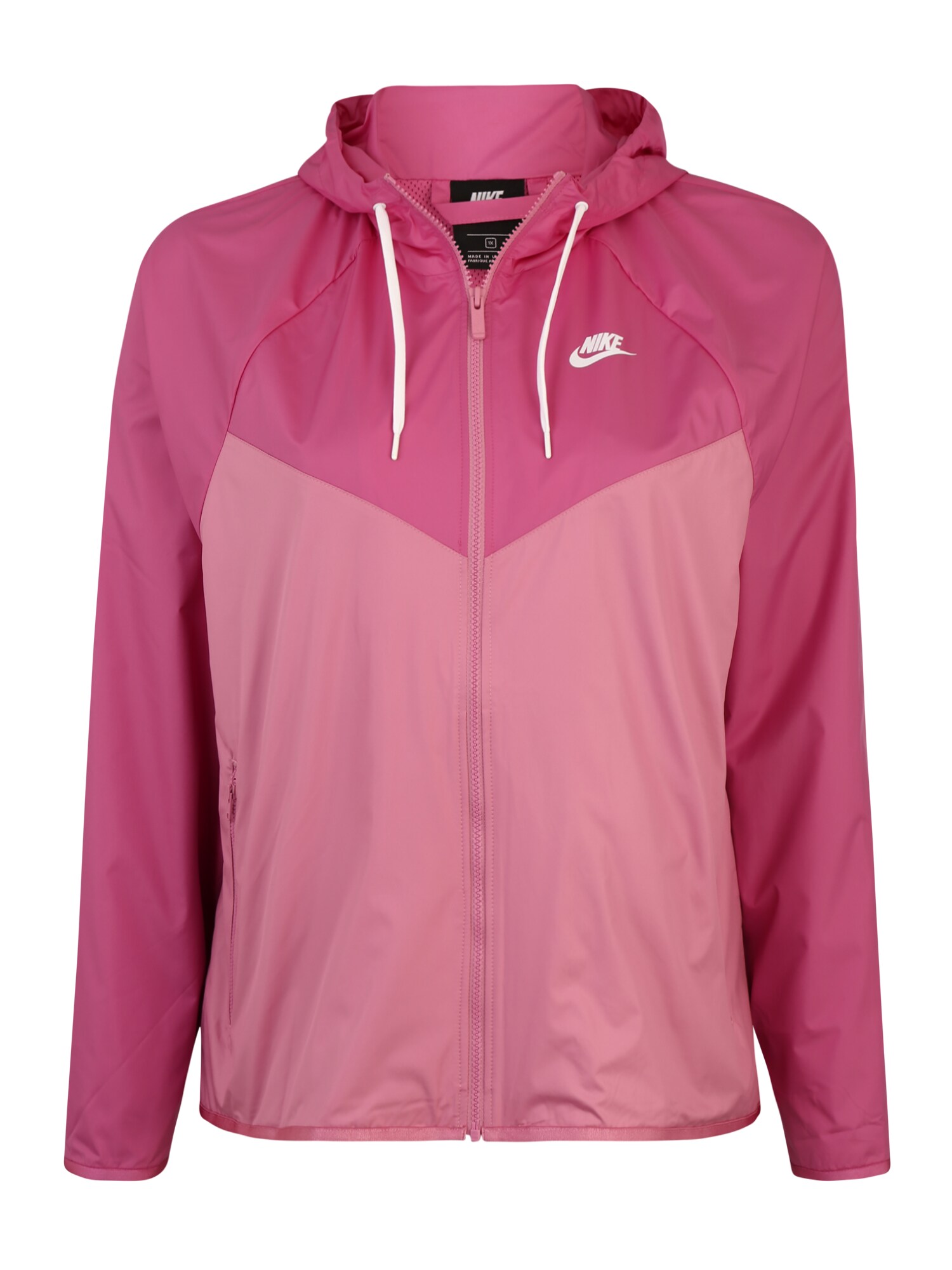 Nike Sportswear Demisezoninė striukė 'W NSW WR JKT FEM PLUS'  fuksijų spalva