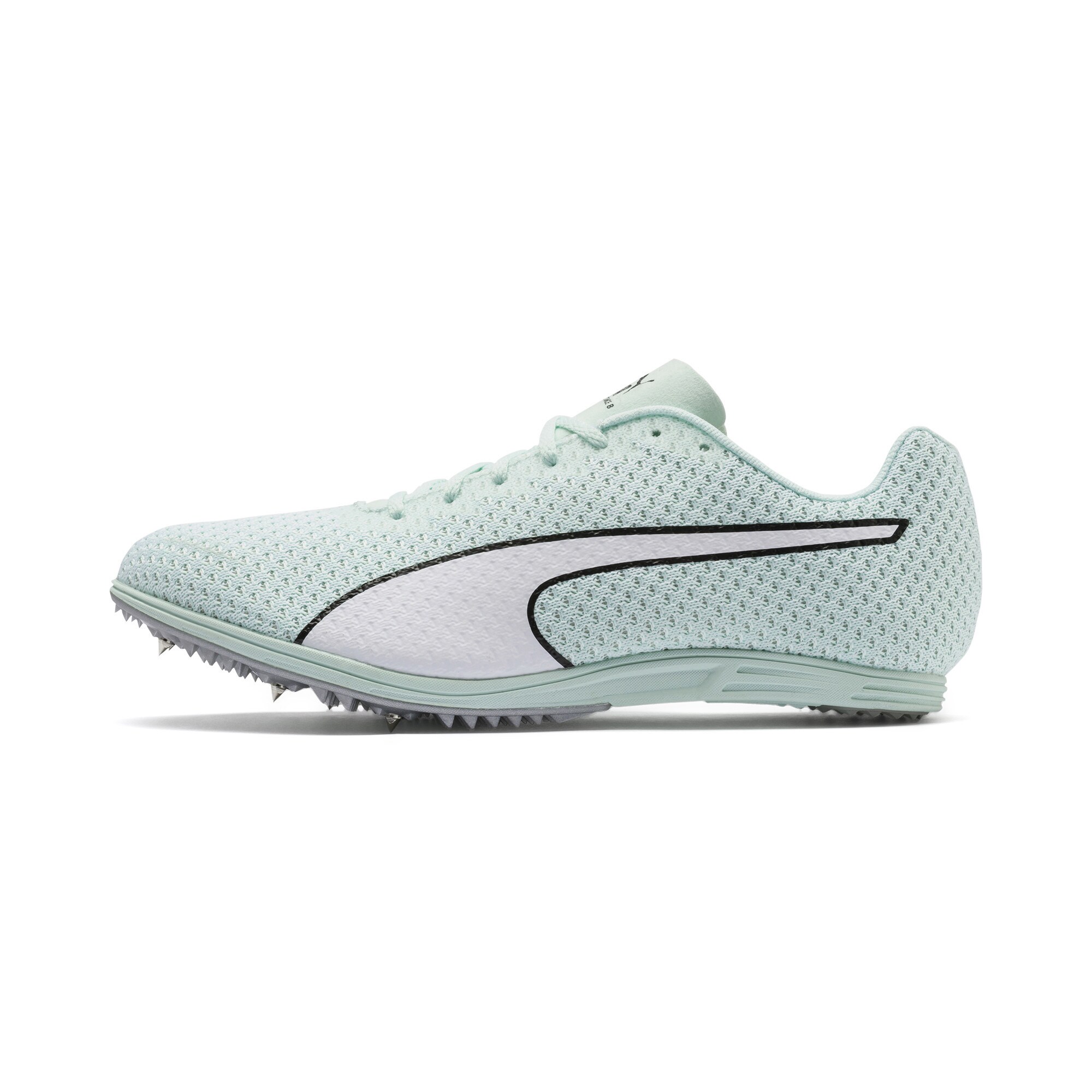 Puma Dames Loopschoen Evospeed Distance 8 Aqua Zwart Wit puma kopen in de aanbieding