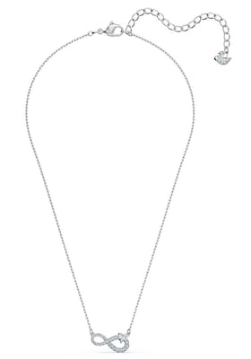 Swarovski Cadena 'Hyperbola'  plata