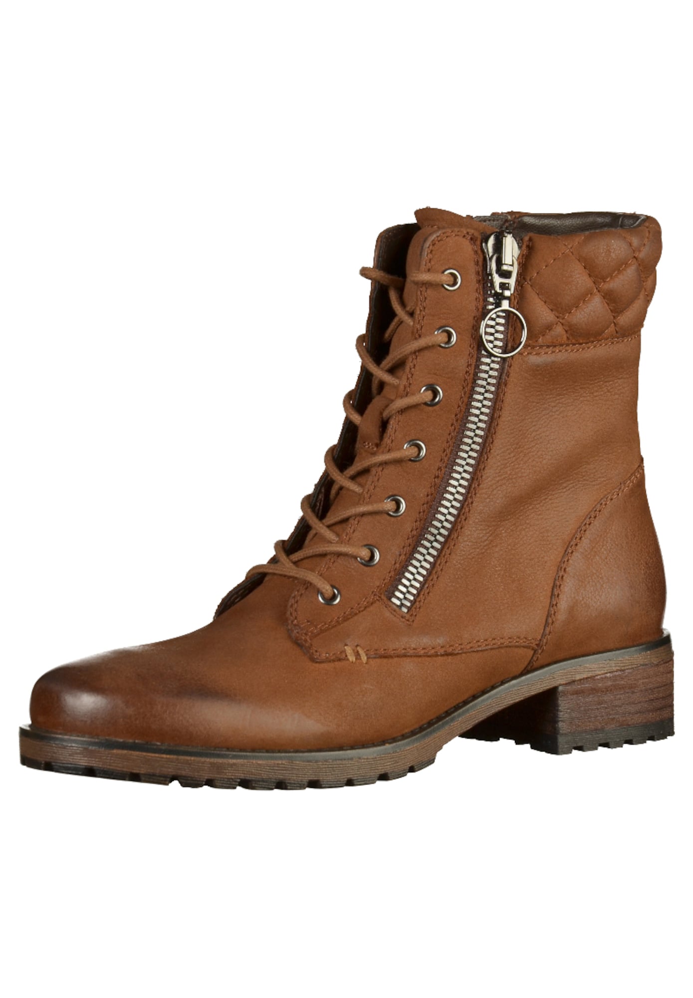 Spm Dames Veterlaarzen Malou Lace Bruin spm kopen in de aanbieding