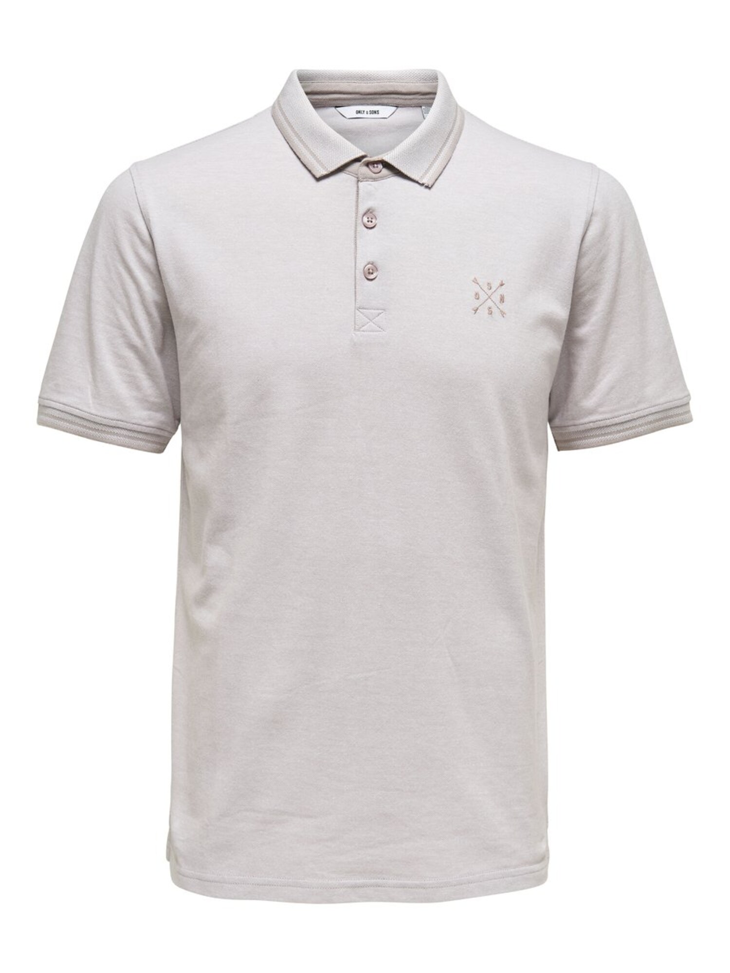 Only Sons Heren Shirt Grijs only sons kopen in de aanbieding