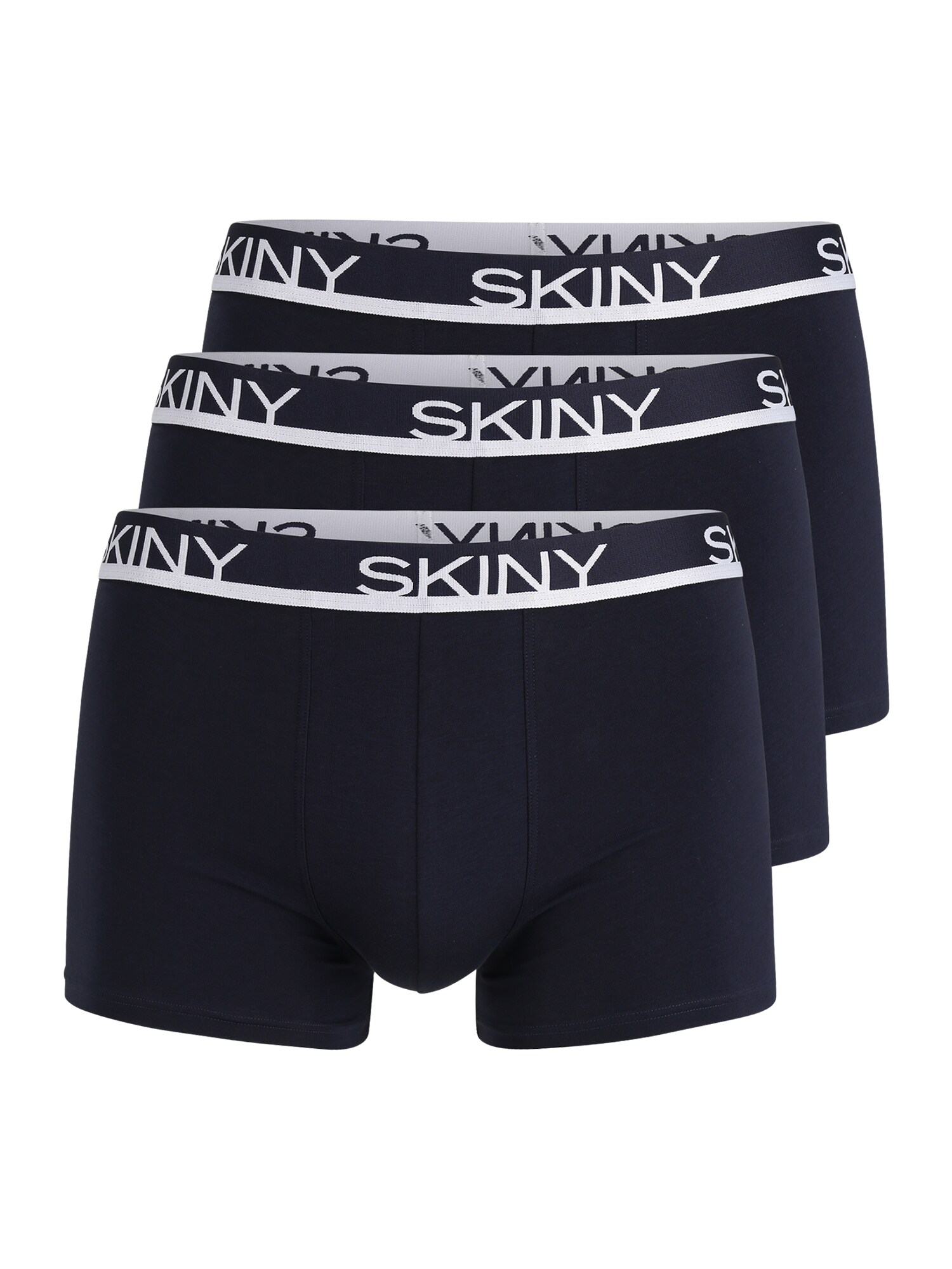 Skiny Boxers  azul escuro / branco