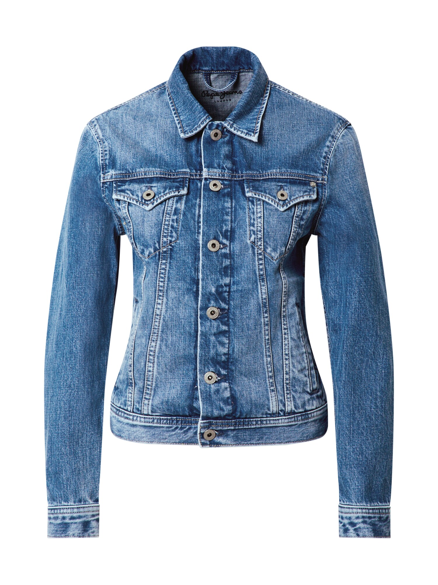 Pepe Jeans Demisezoninė striukė 'Rose'  tamsiai (džinso) mėlyna
