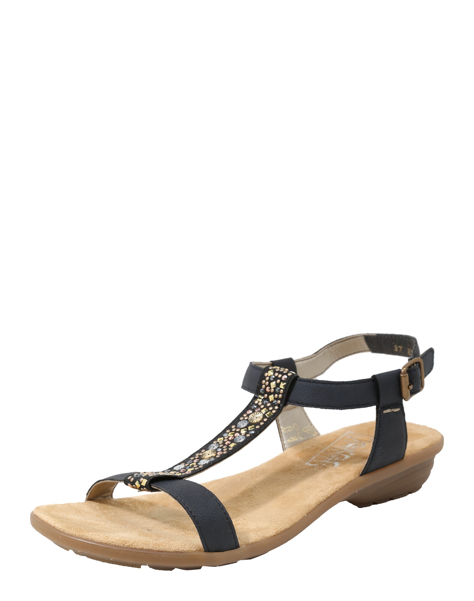 Rieker Dames Sandalen Met Riem Donkerblauw rieker kopen in de aanbieding
