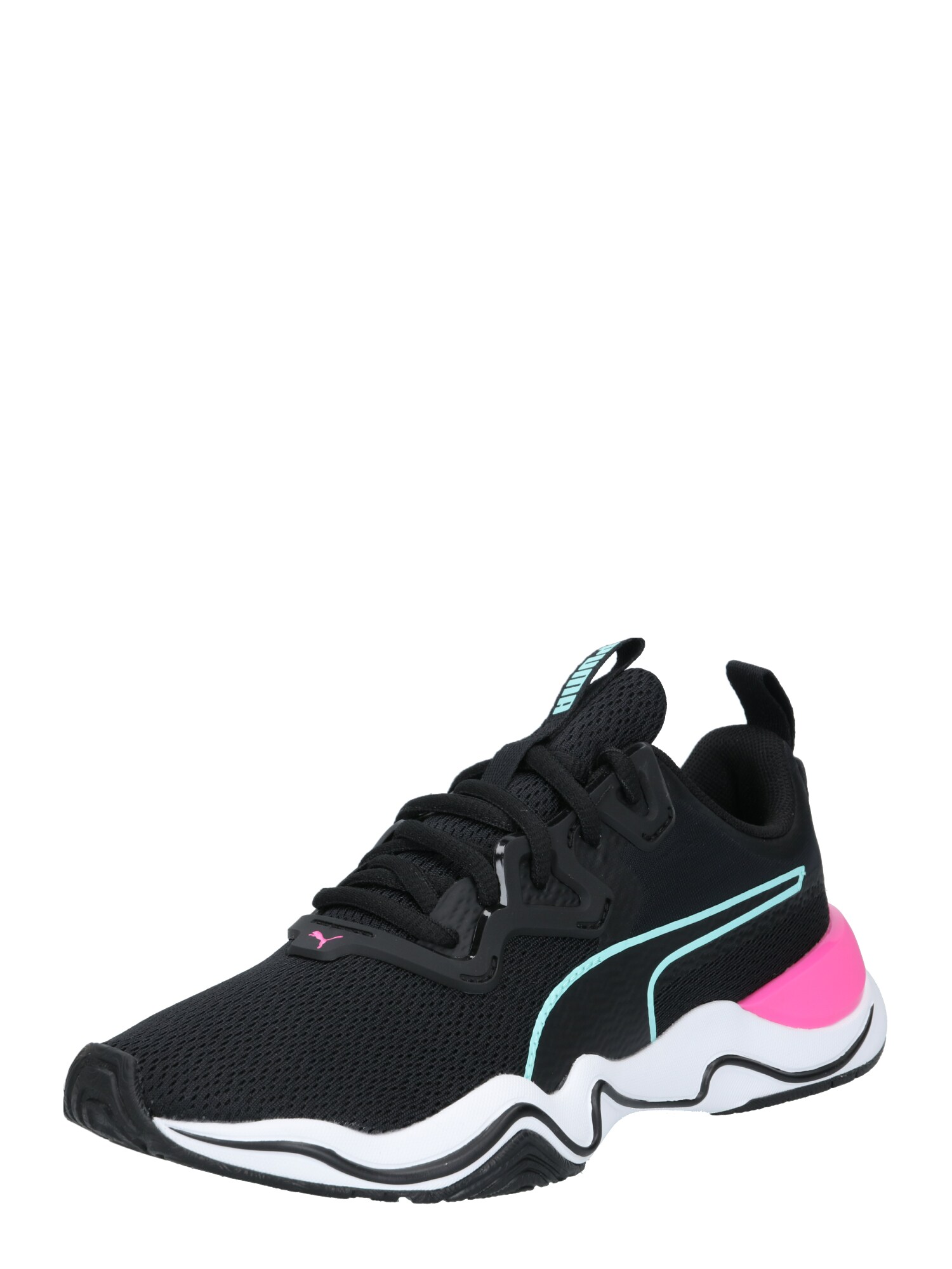 PUMA Sportiniai batai 'ZONE XT'  rožinė / juoda / turkio spalva