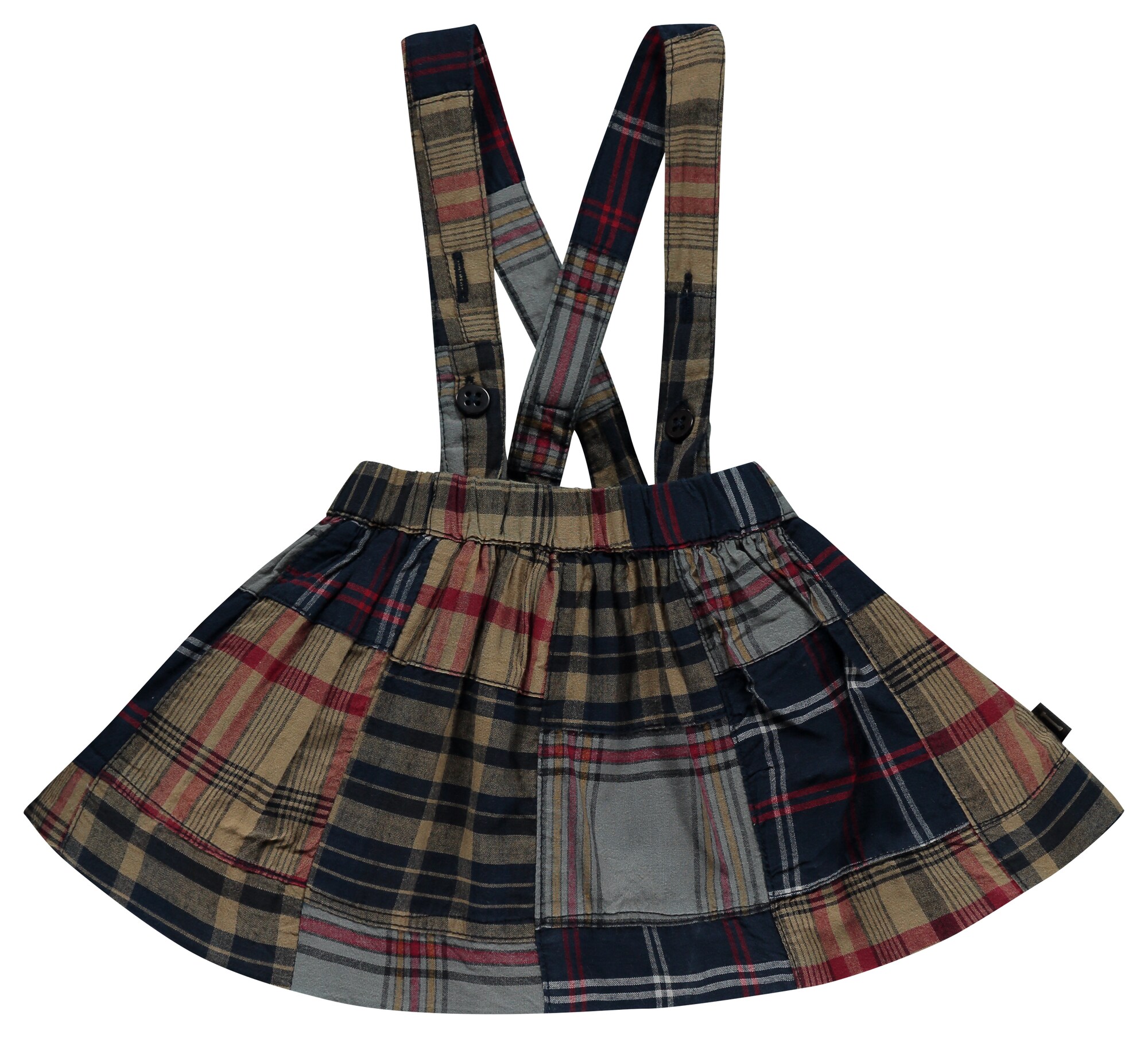 Impselfs Meisjes Rok Marine Grijs Gemengde Kleuren impselfs kopen in de aanbieding