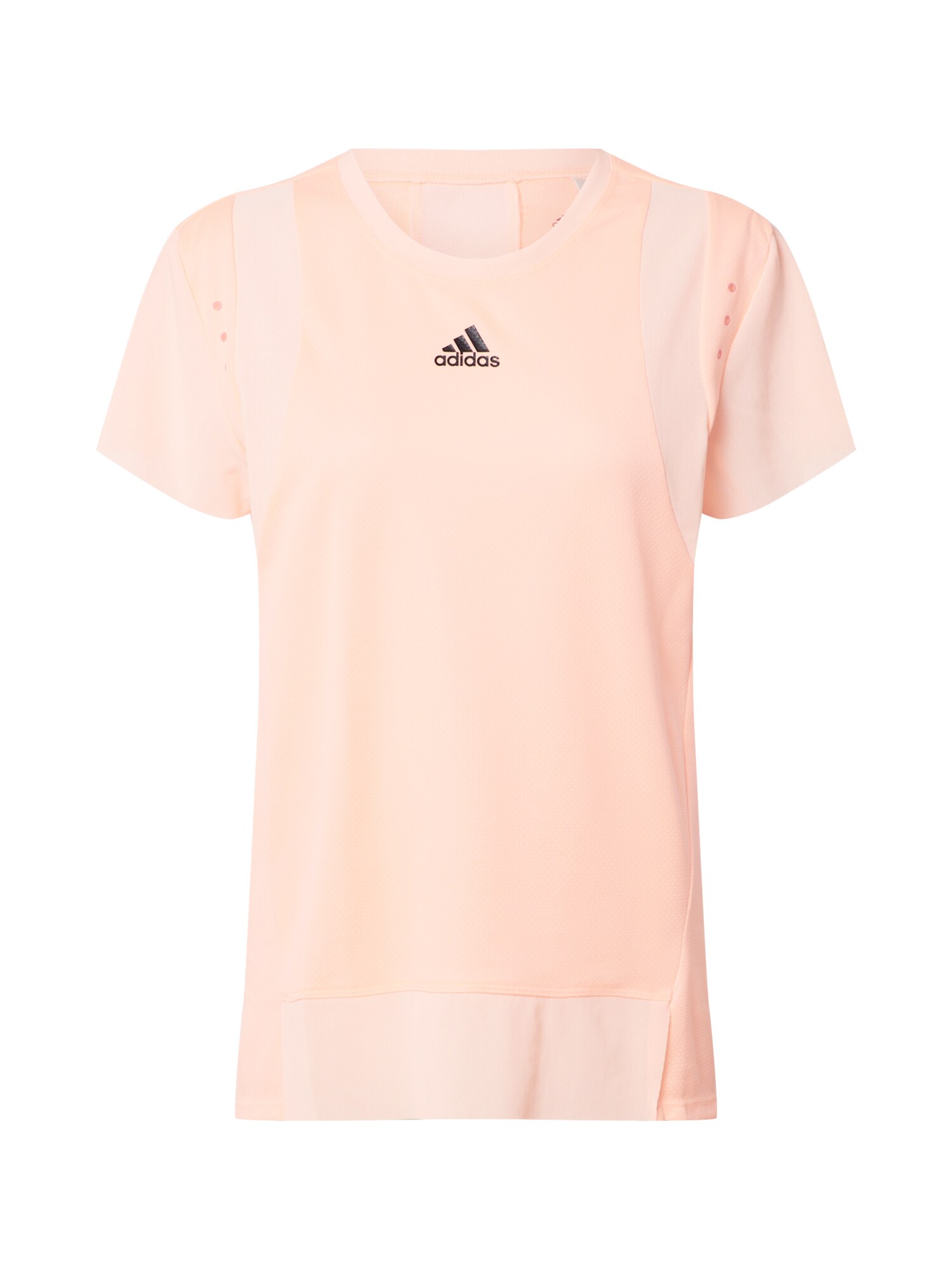 ADIDAS PERFORMANCE Sportiniai marškinėliai  šviesiai rožinė / juoda