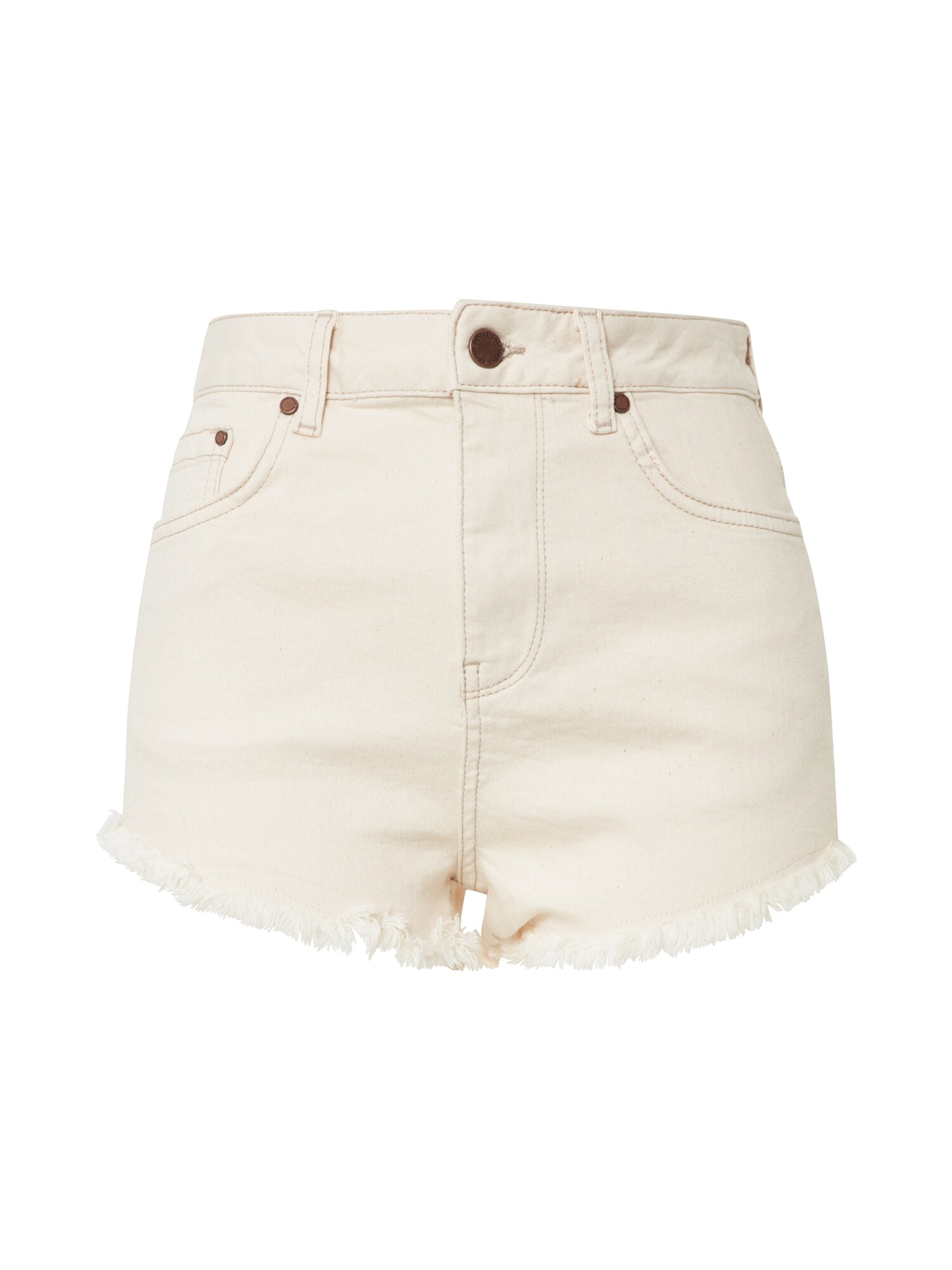 Superdry Džinsai 'CUT OFF SHORT'  kremo