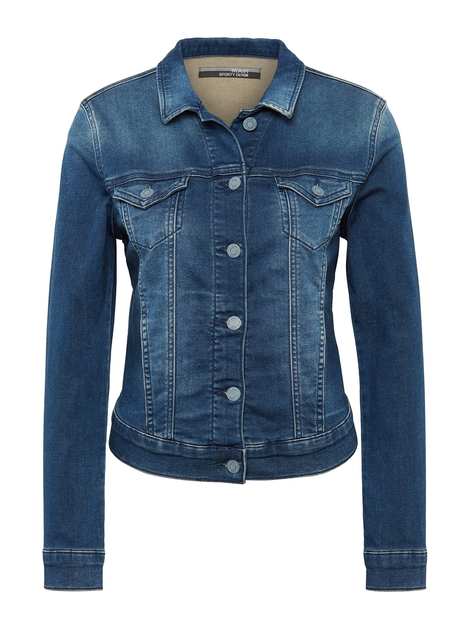 Mavi Dames Tussenjas Charlize Blauw Denim mavi kopen in de aanbieding