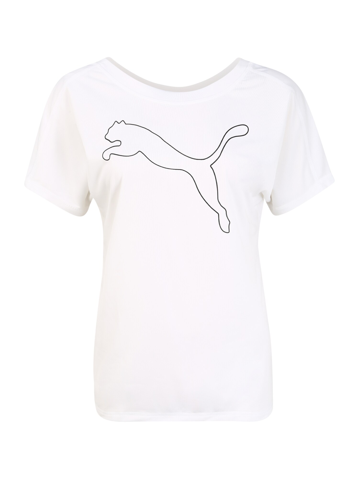 PUMA Sportiniai marškinėliai 'Favourite'  juoda / balta