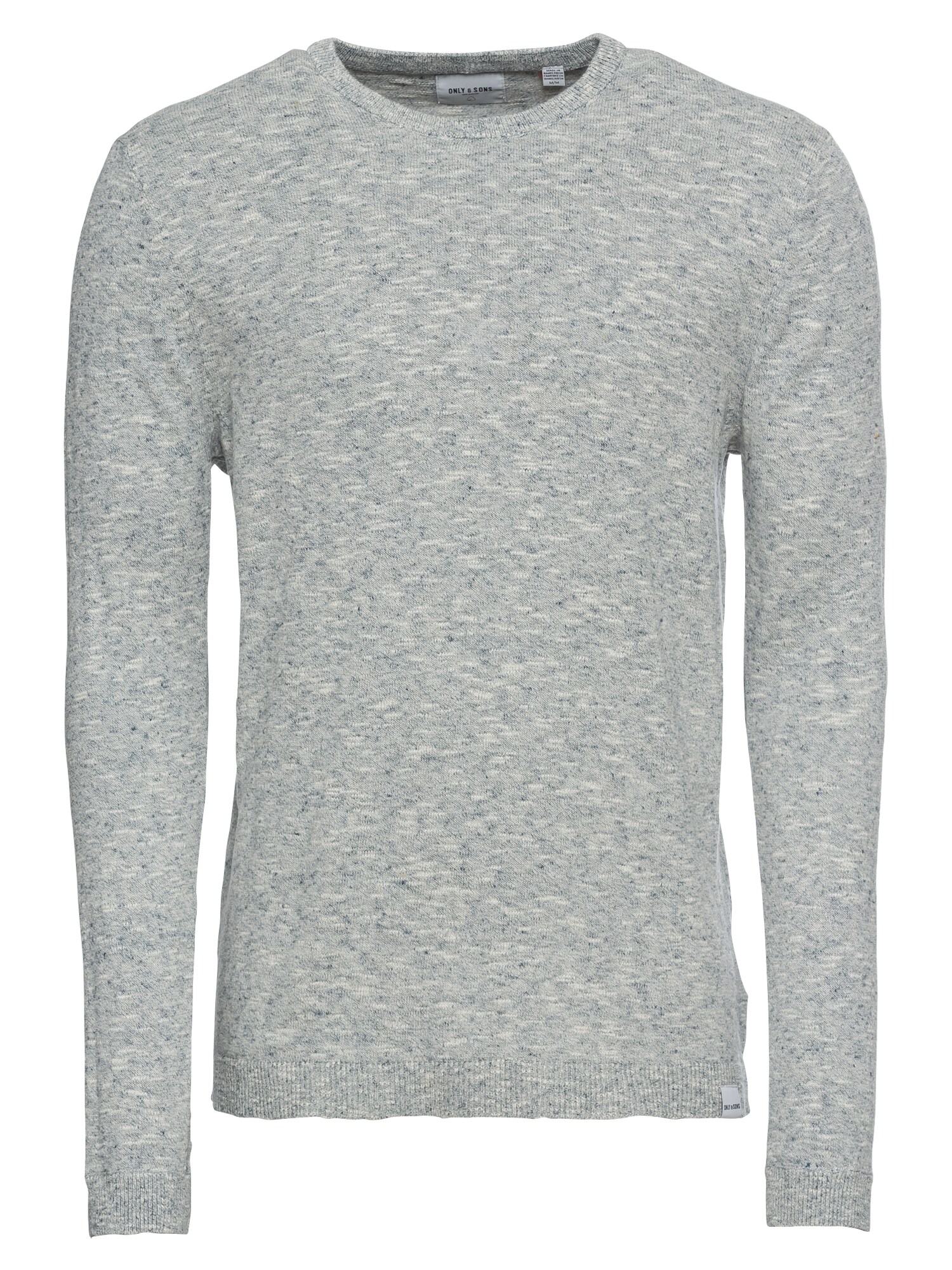 Only & Sons Strickpullover ''''Flex Linen'''' graumeliert