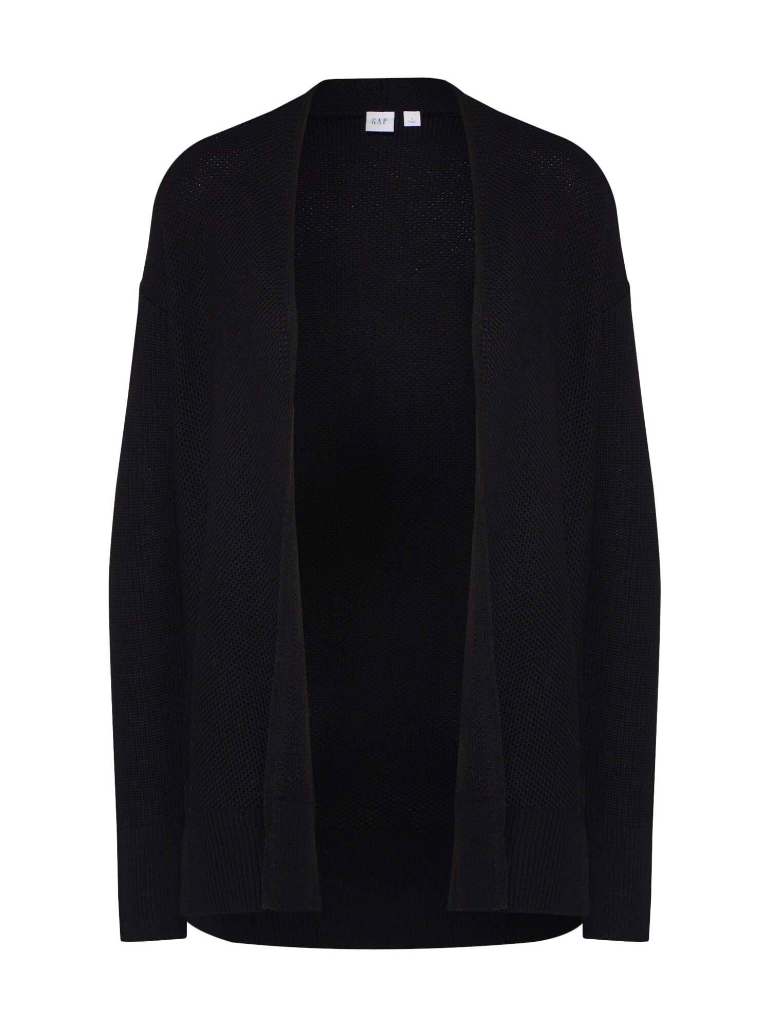 Gap Dames Gebreid Vest Brooklyn Open 3Rd Zwart gap kopen in de aanbieding