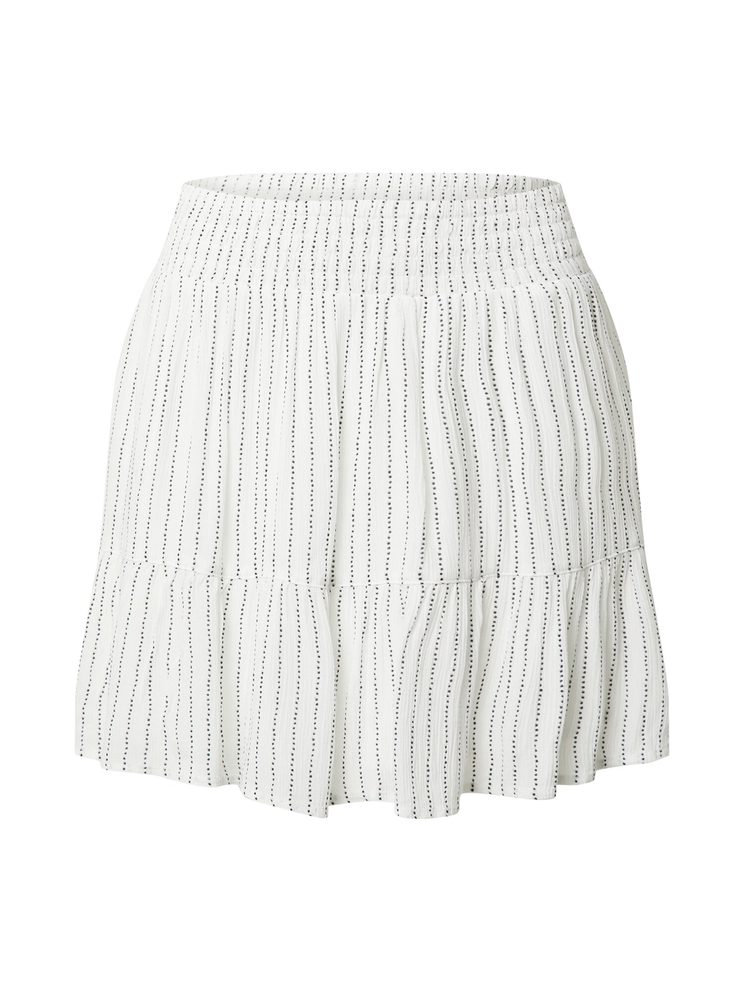 Abercrombie & Fitch Sijonas  balta / juoda