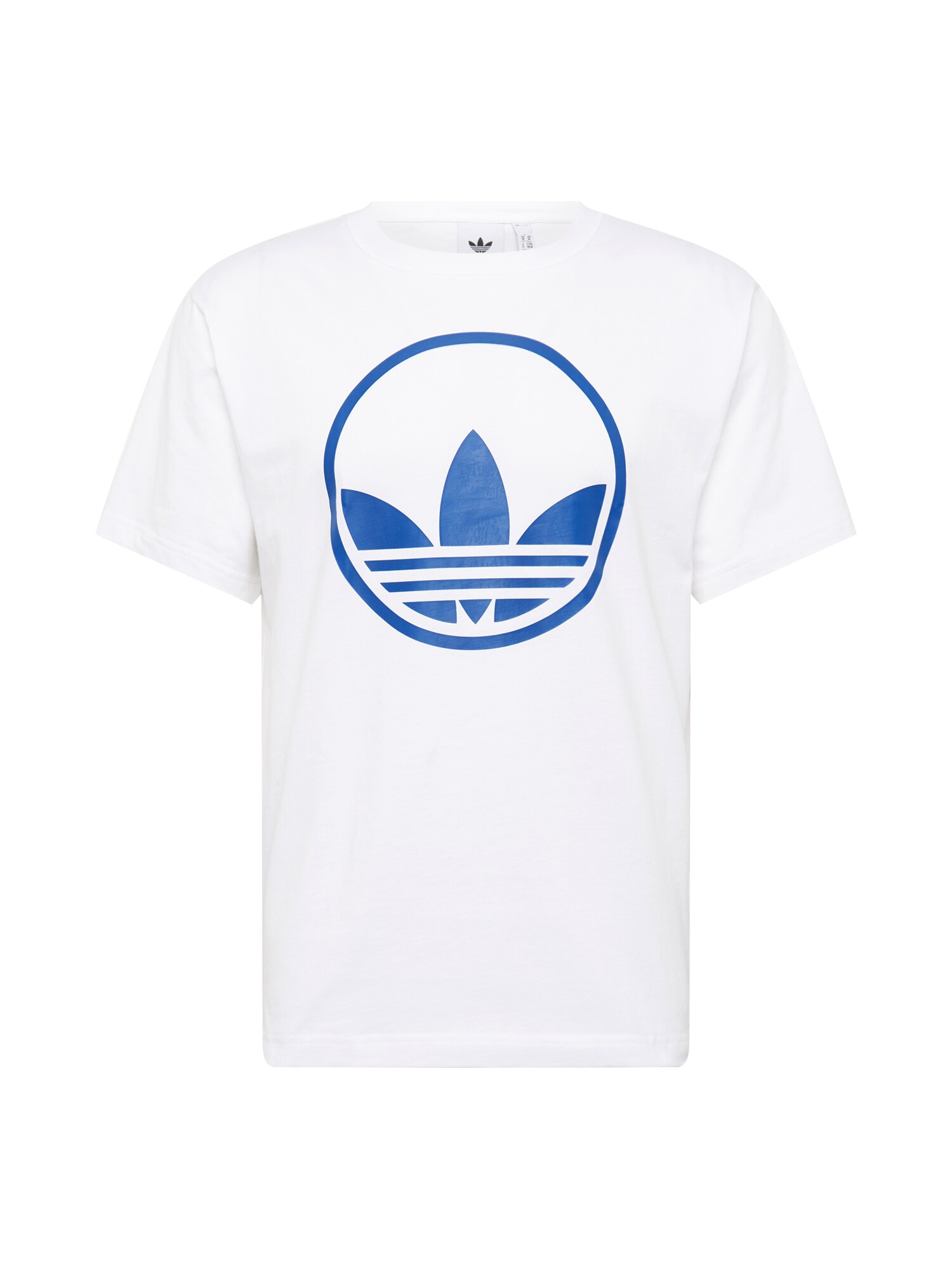 ADIDAS ORIGINALS Marškinėliai  balta / sodri mėlyna („karališka“)