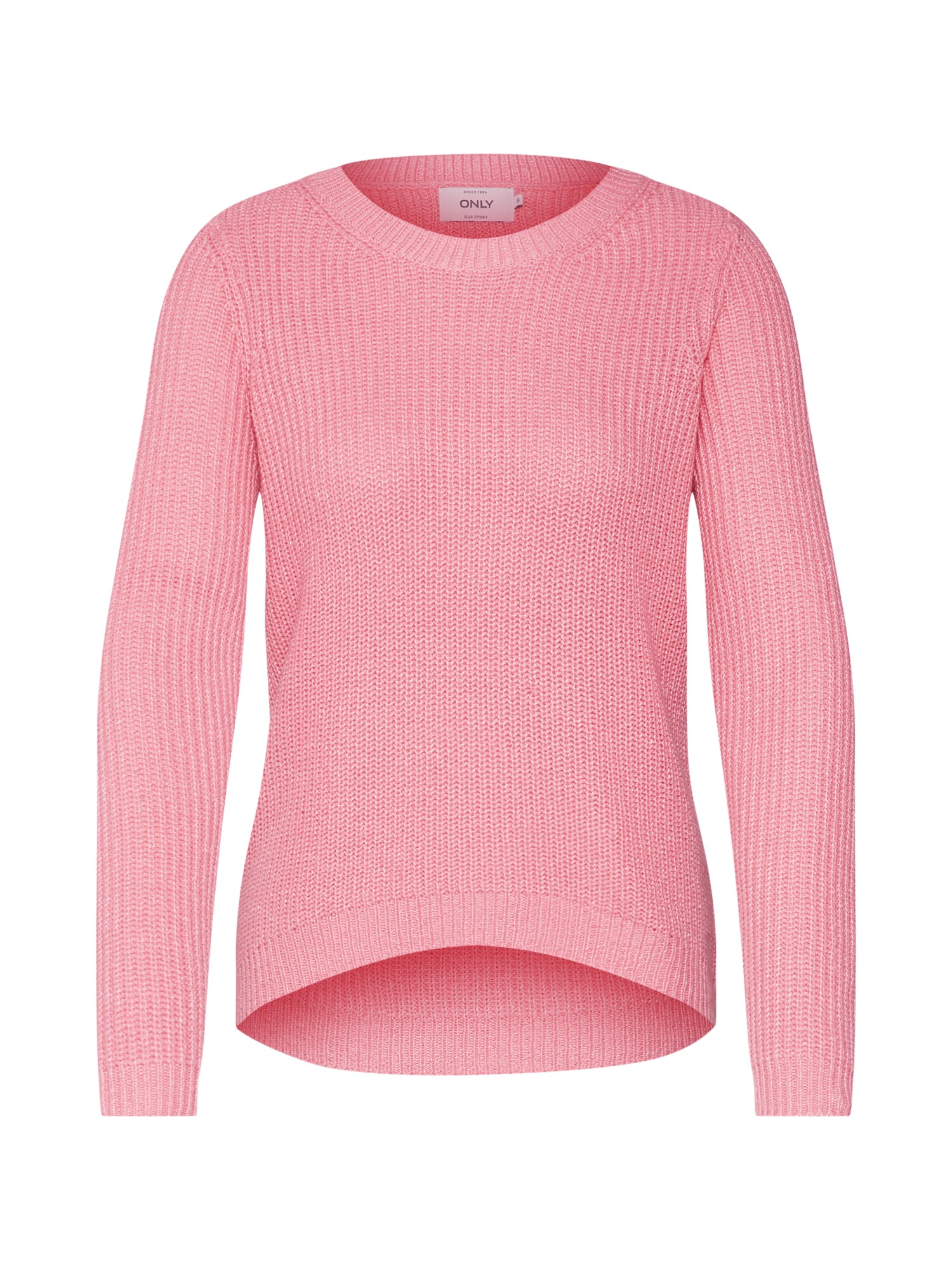 Only Dames Trui Onlshiny Ls Pullover Knt Rosa Wit only kopen in de aanbieding