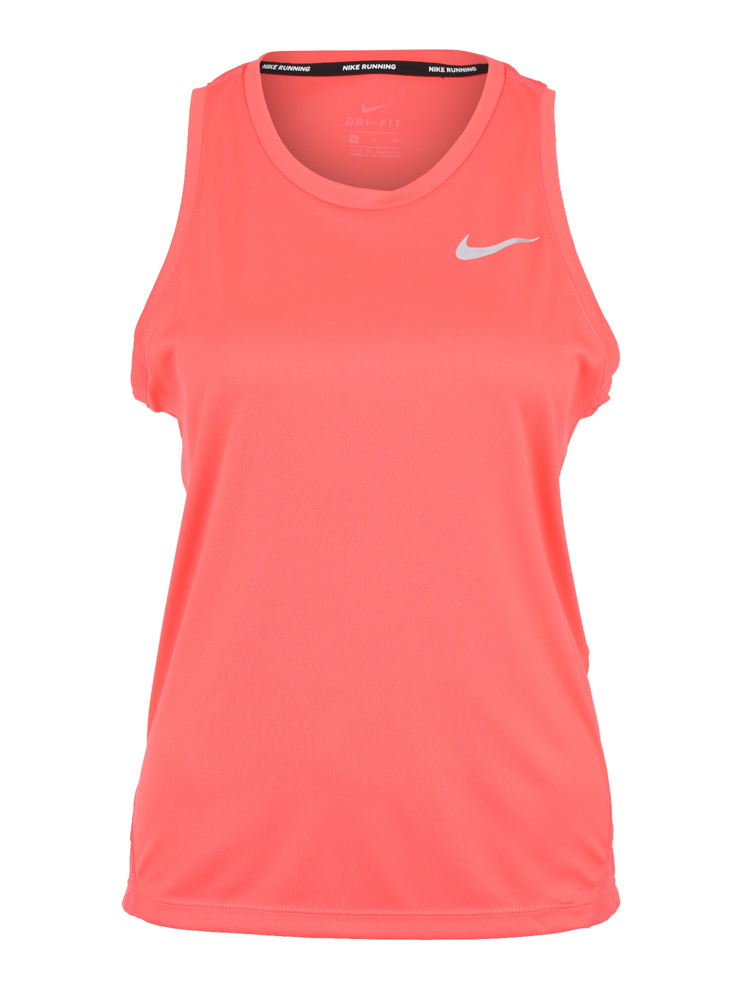 Nike Dames Sporttop W Nk Miler Tank Vuurrood nike kopen in de aanbieding