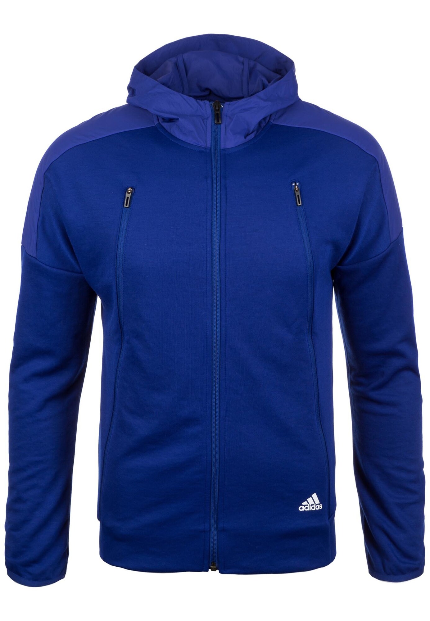 Adidas Performance Heren Sportjas Id Hybrid Blauw adidas performance kopen in de aanbieding