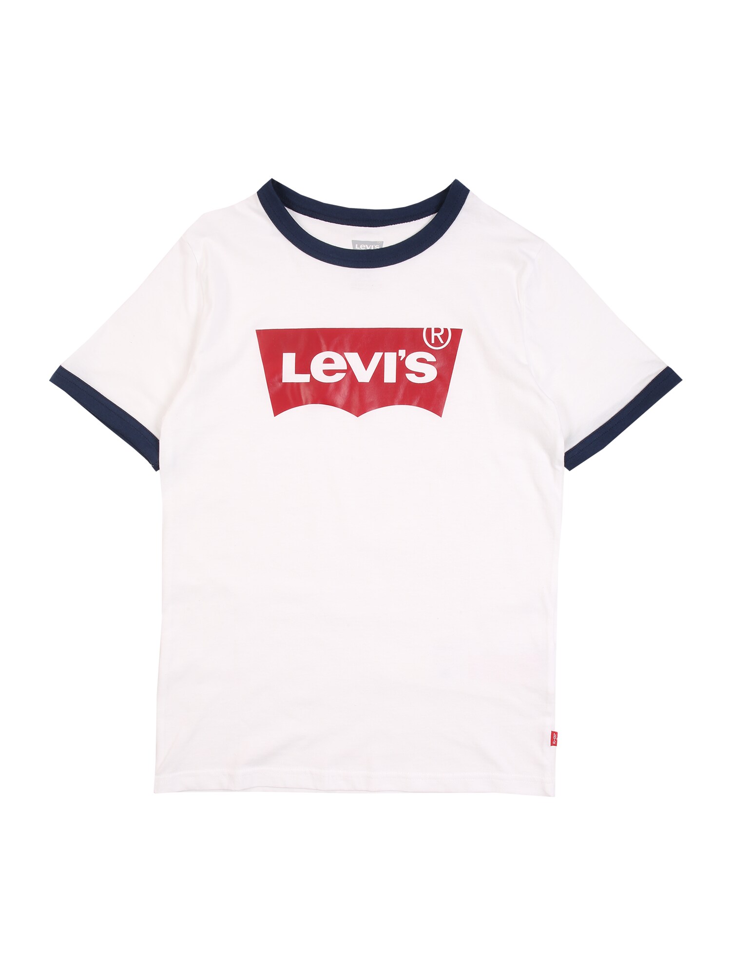 LEVI'S Marškinėliai  balta / raudona / tamsiai mėlyna