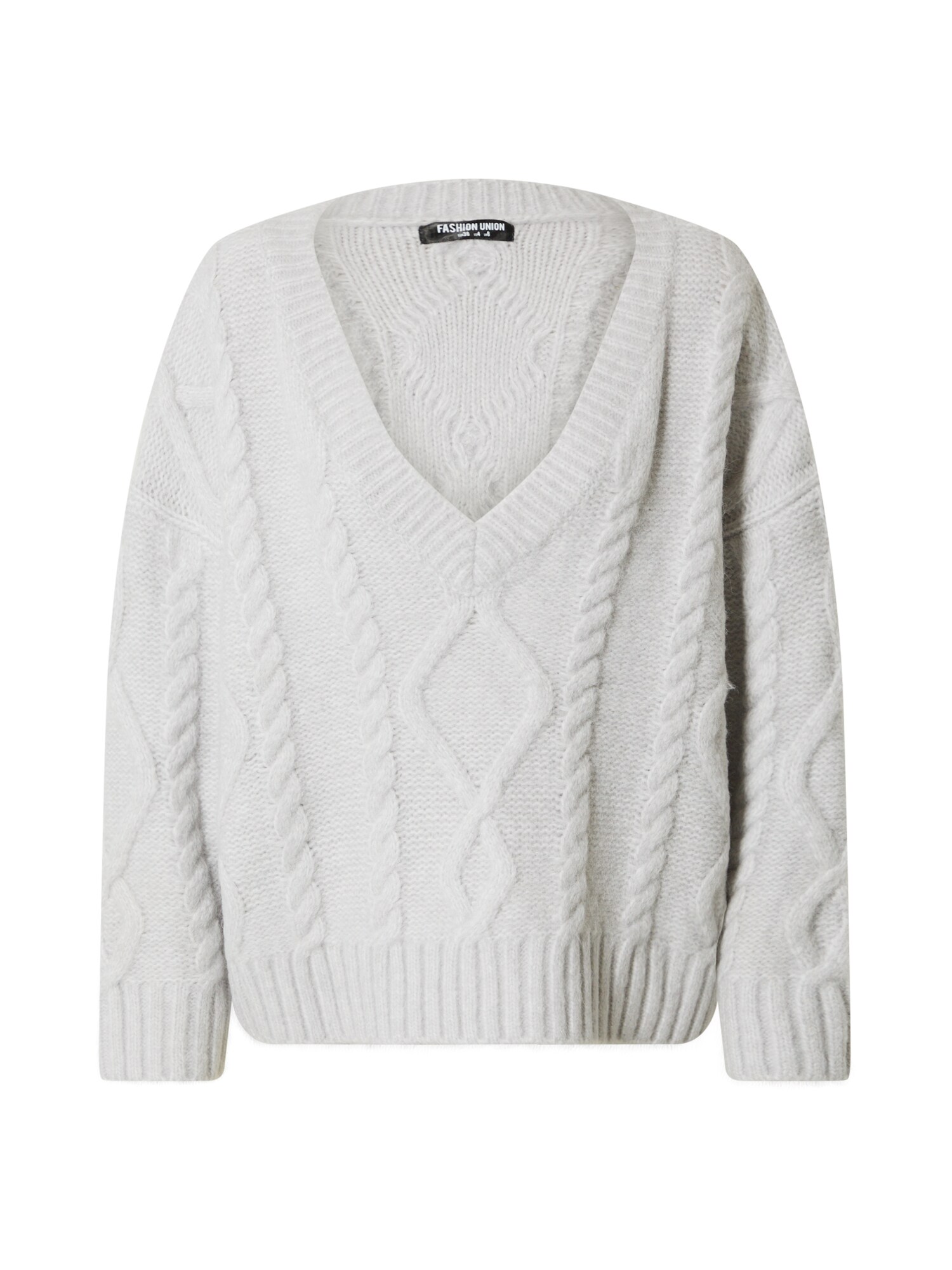 Fashion Union Megztinis 'Bottle'  pilka
