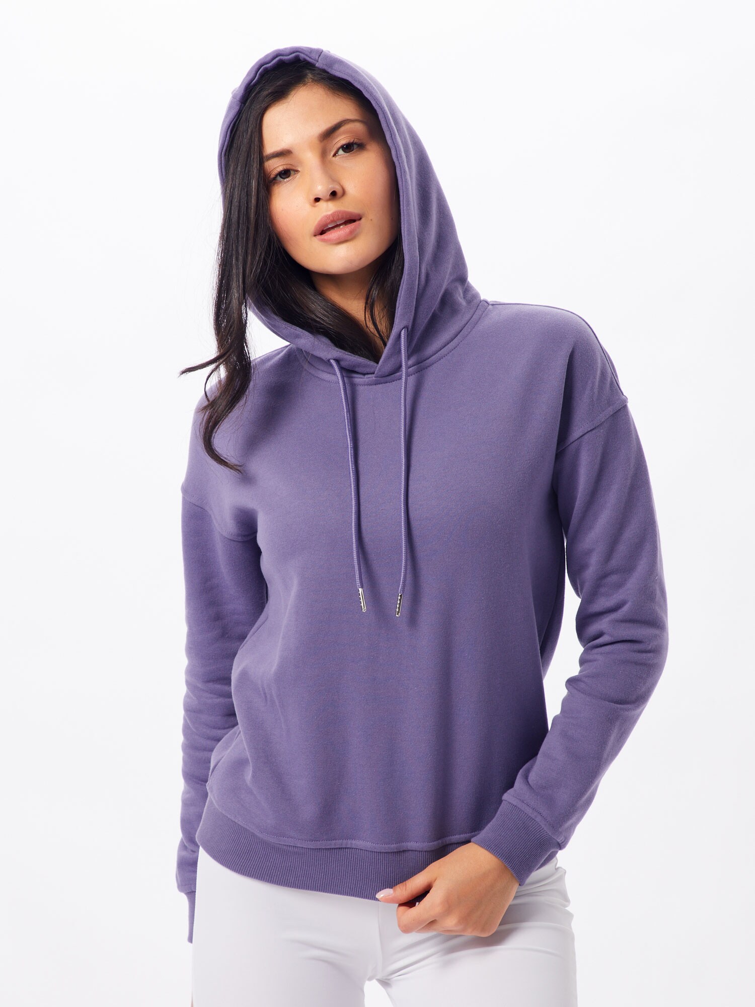 Urban Classics Curvy Sweatshirt  dark purple