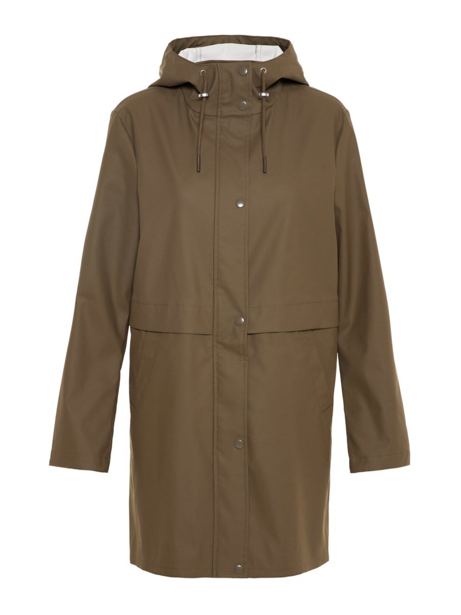 Vero Moda Dames Tussenmantel Kaki vero moda kopen in de aanbieding