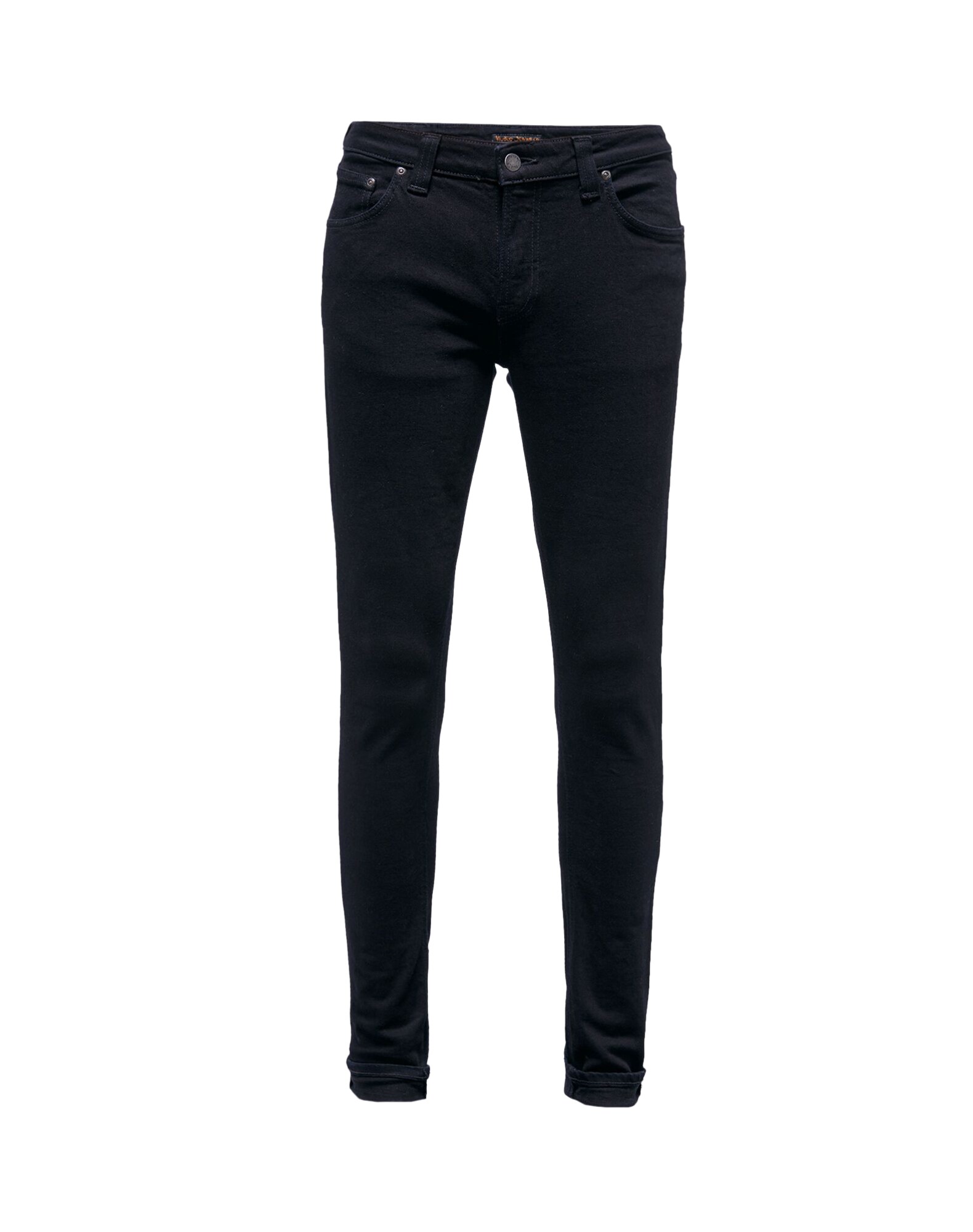 Nudie Jeans Co Heren Skinny Lin Zwart nudie jeans co kopen in de aanbieding