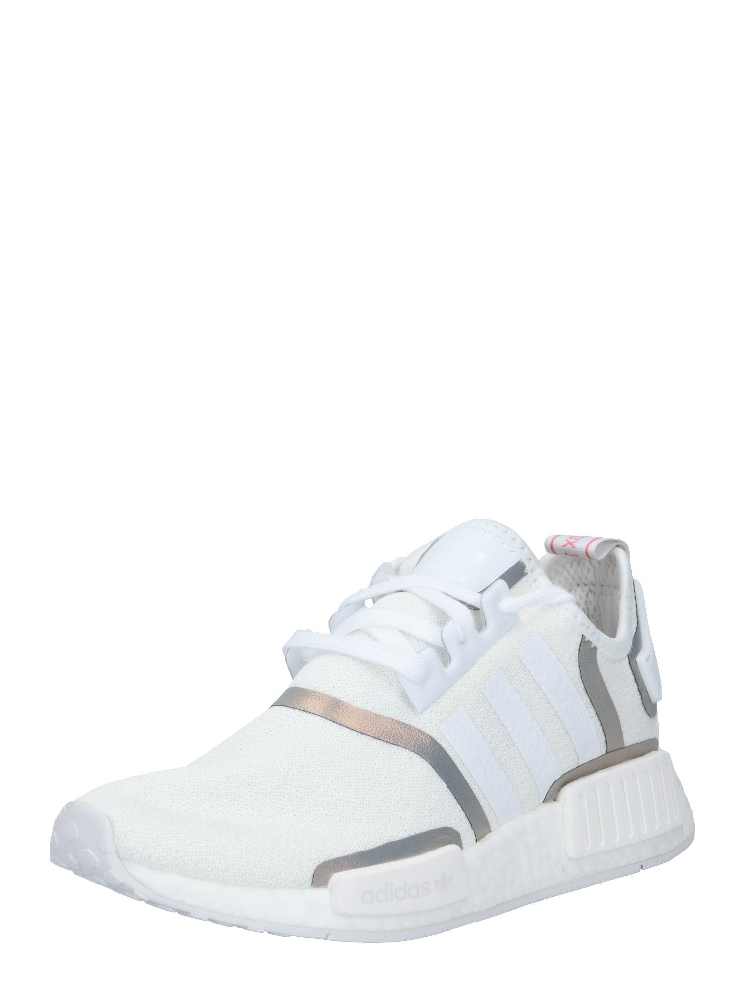 ADIDAS ORIGINALS Sportbačiai be auliuko 'NMD_R1'  sidabro pilka / balta