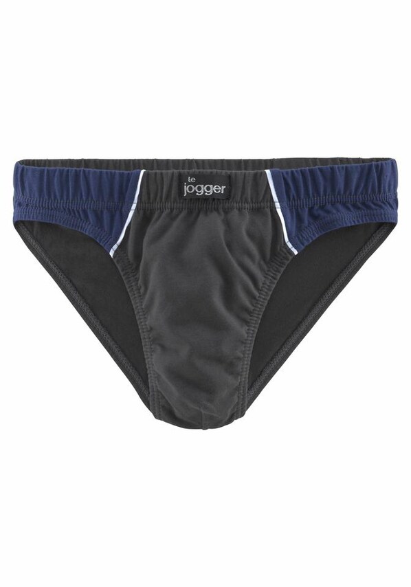 LE JOGGER, Slipy, černá, obrázek 2 z 6