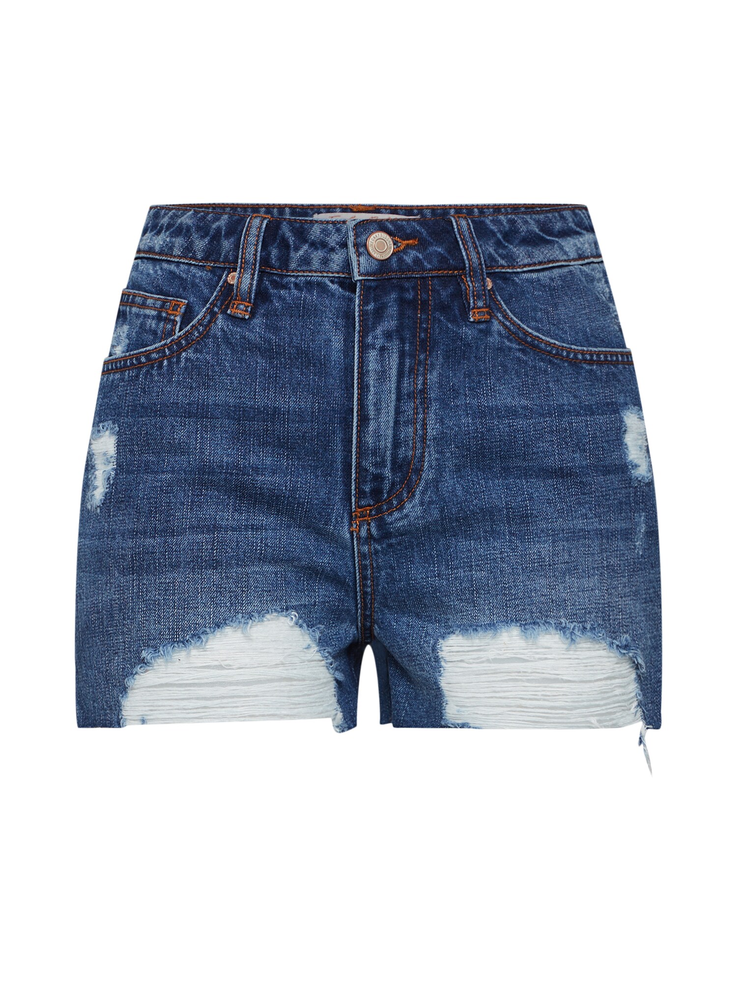Funky Buddha Dames Jeans Blauw Denim funky buddha kopen in de aanbieding