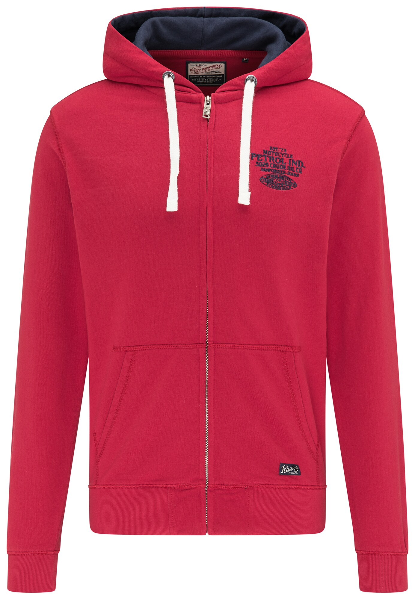 Petrol Industries Heren Sweatvest Vuurrood petrol industries kopen in de aanbieding