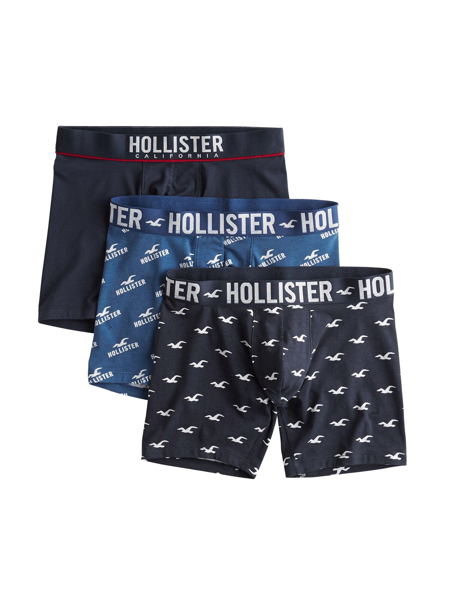 Hollister Heren Boxershorts Navy hollister kopen in de aanbieding