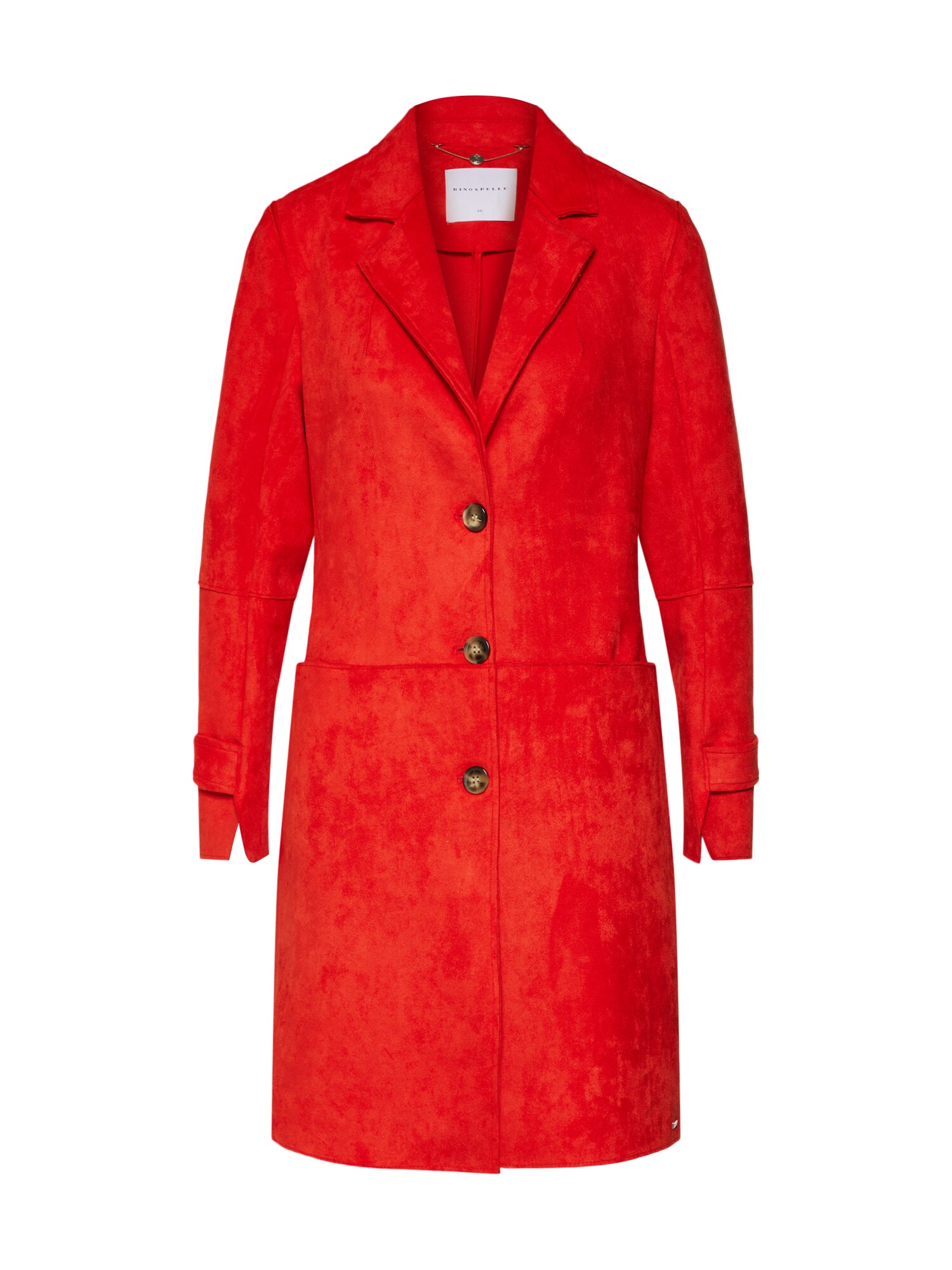 Rino Pelle Dames Tussenmantel Babice Rood rino pelle kopen in de aanbieding