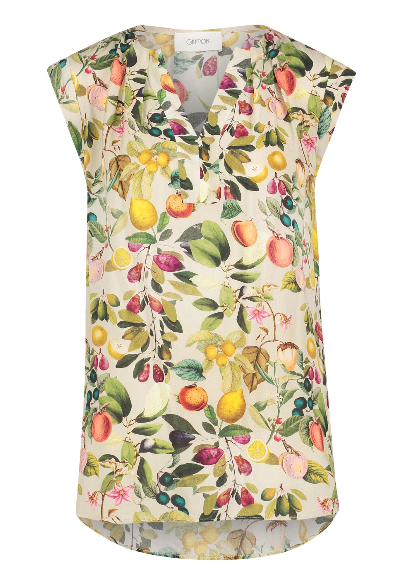 Cartoon Dames Blouse Beige Gemengde Kleuren cartoon kopen in de aanbieding