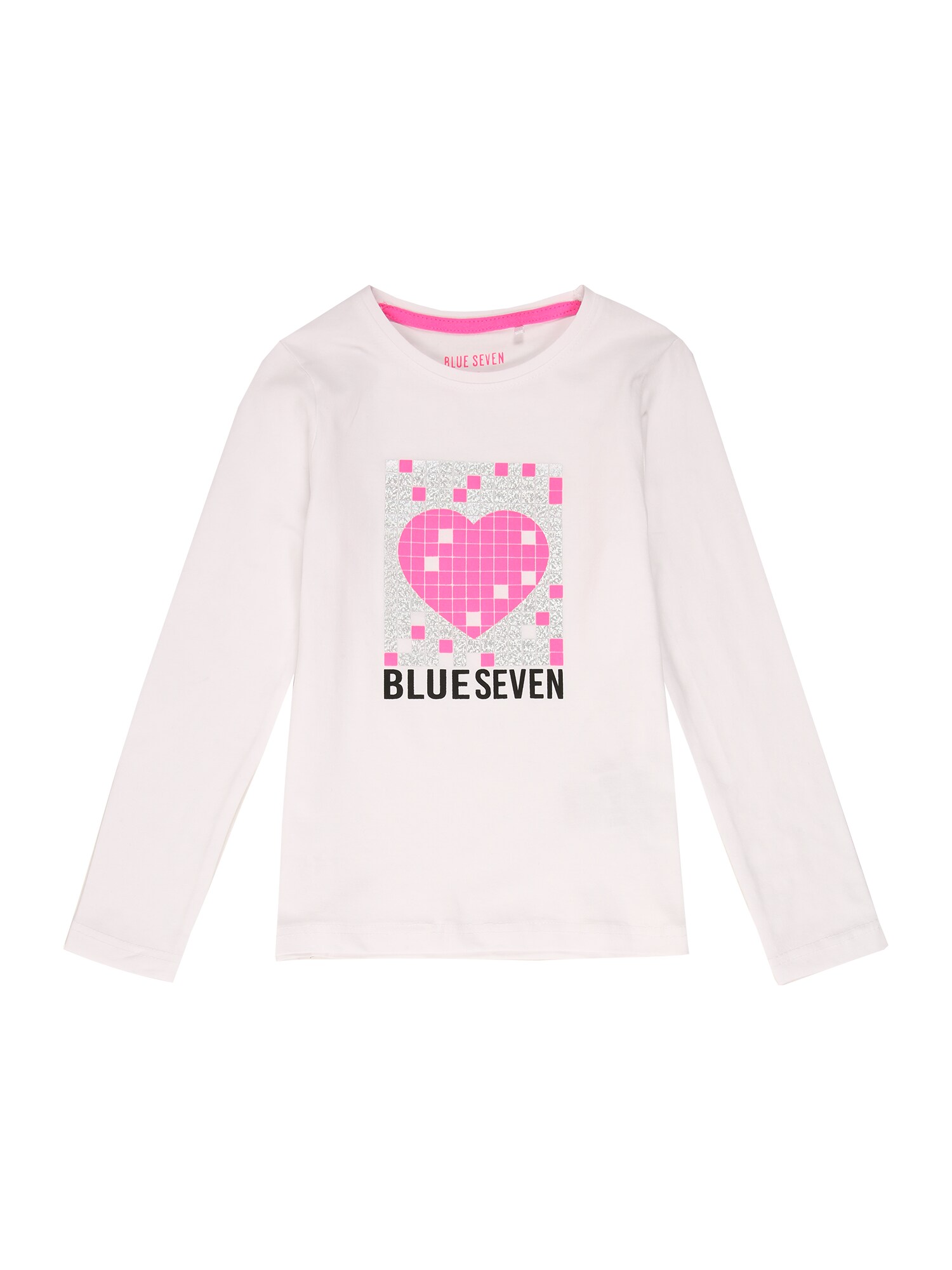 BLUE SEVEN Marškinėliai  balta / rožinė