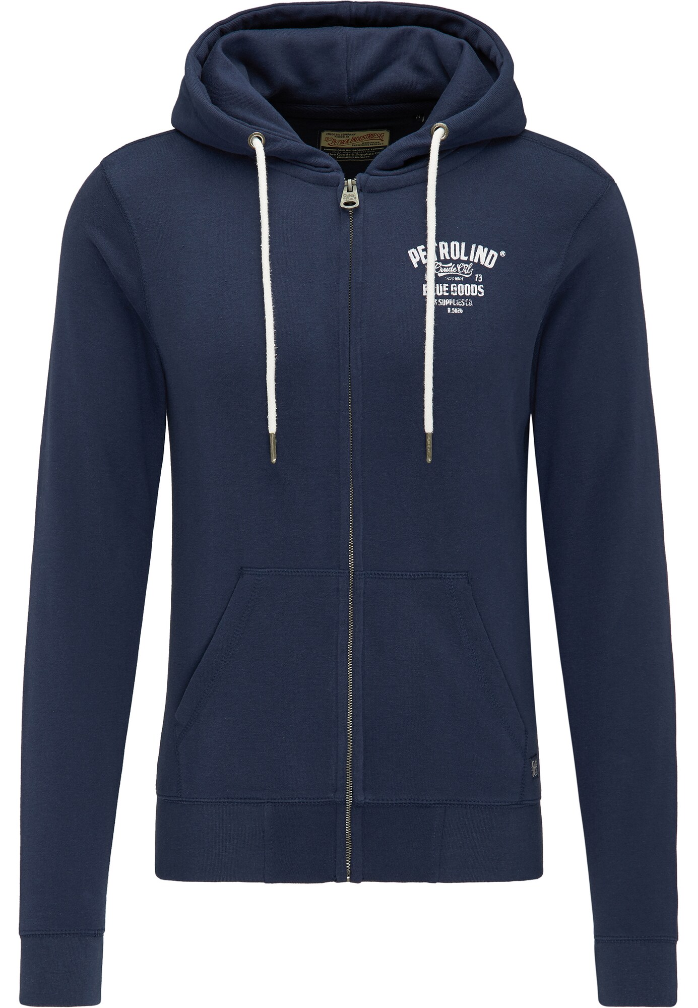 Petrol Industries Heren Sweatvest Donkerblauw Wit petrol industries kopen in de aanbieding