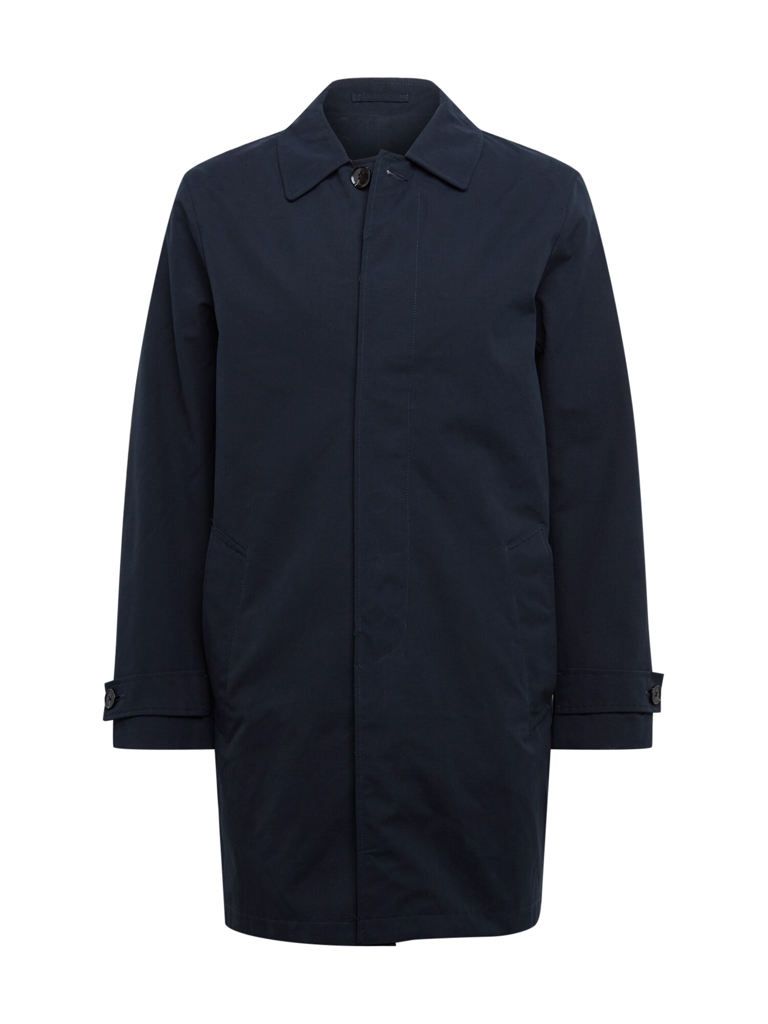 BURTON MENSWEAR LONDON Rudeninis-žieminis paltas 'MAC INET'  tamsiai mėlyna