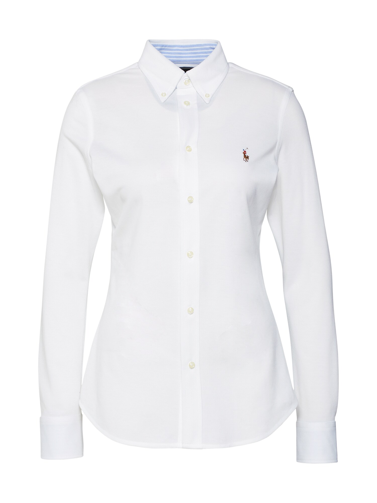Polo Ralph Lauren Dames Blouse Heidi Wit polo ralph lauren kopen in de aanbieding